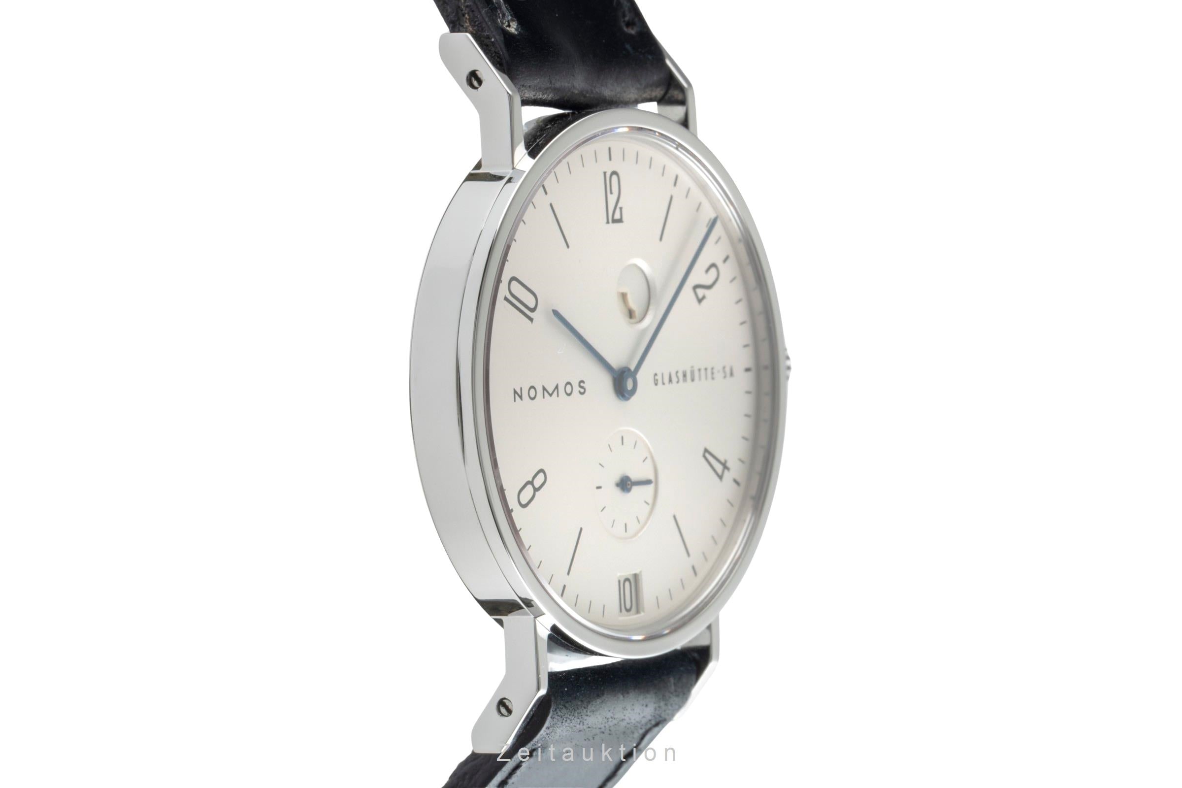 Nomos Tangente acero cuerda manual reloj para caballeros 131 Limited  [2505211]