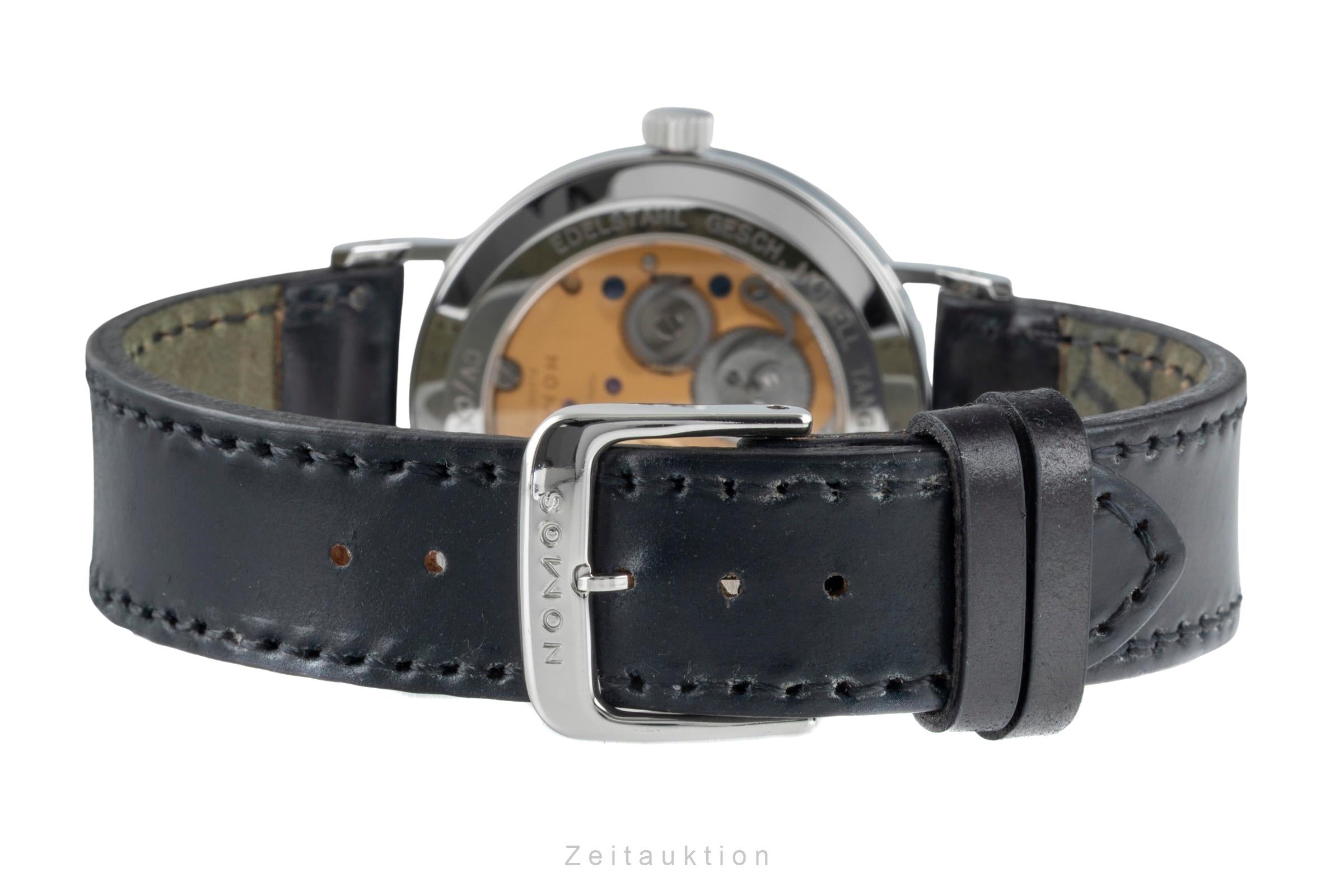 Nomos Tangente acero cuerda manual reloj para caballeros 131 Limited  [2505211]