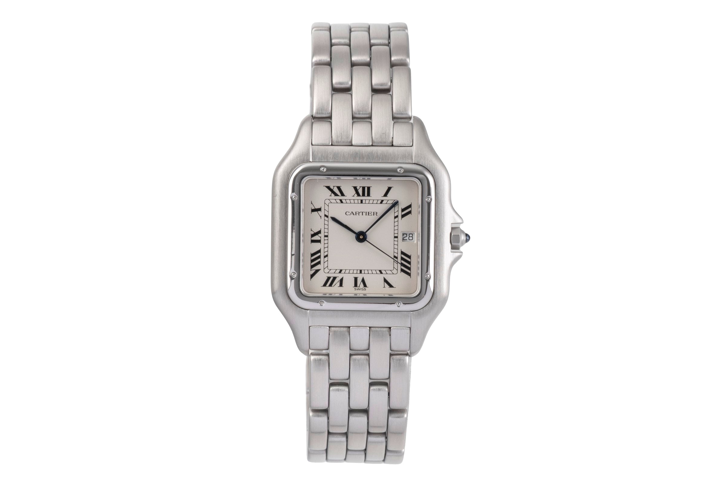 Cartier Panthere acier quartz montre pour hommes W25032F5  [2505213]