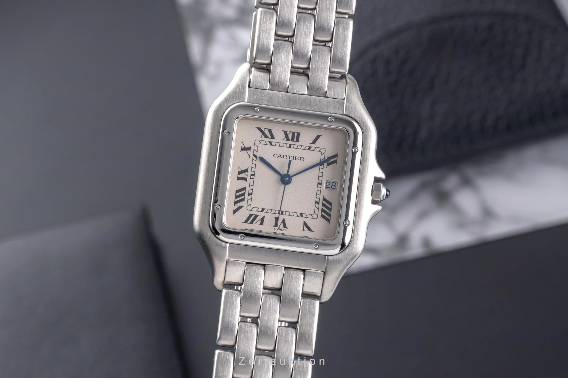 Cartier Panthere acier quartz montre pour hommes W25032F5  [2505213]