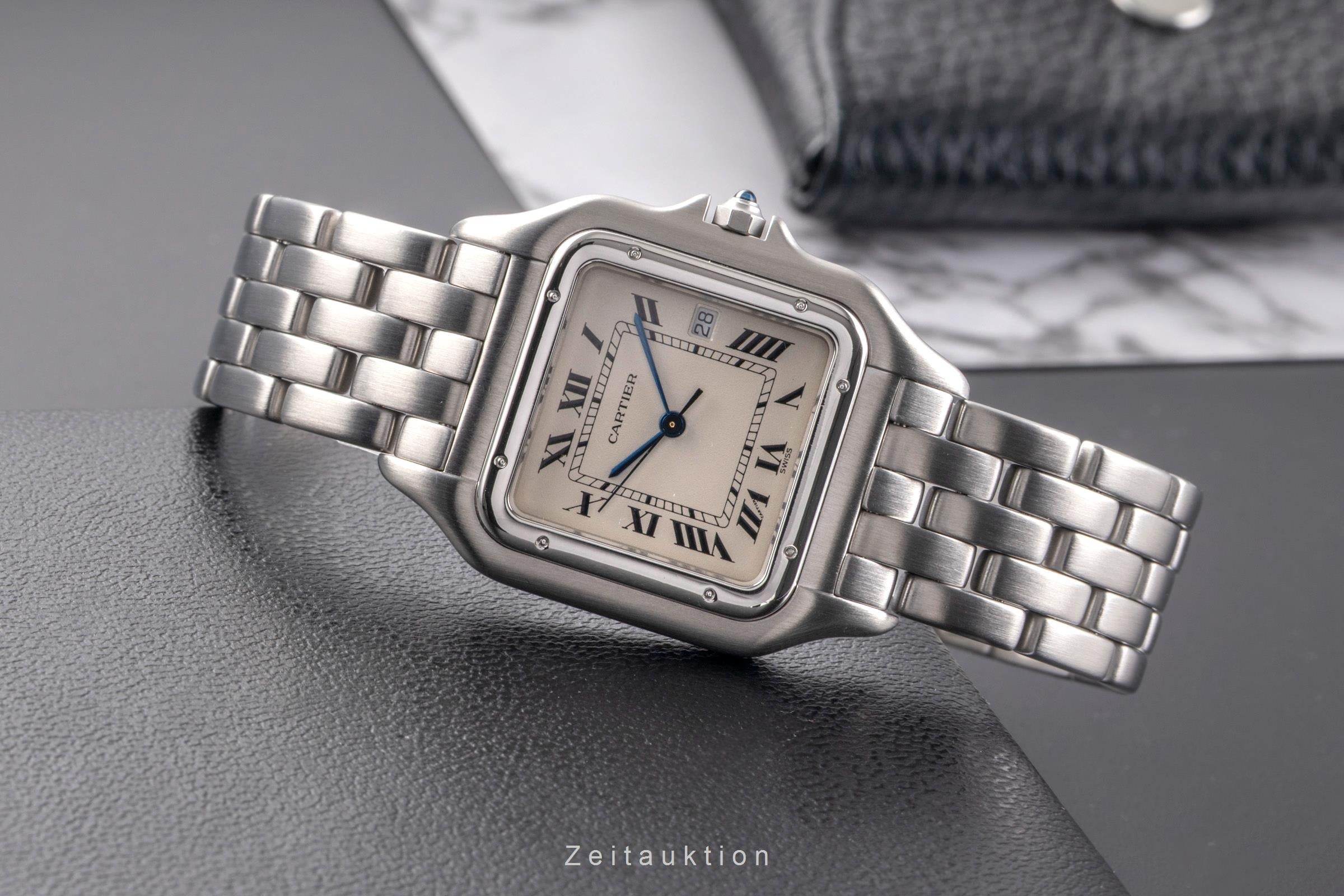 Cartier Panthere acier quartz montre pour hommes W25032F5  [2505213]