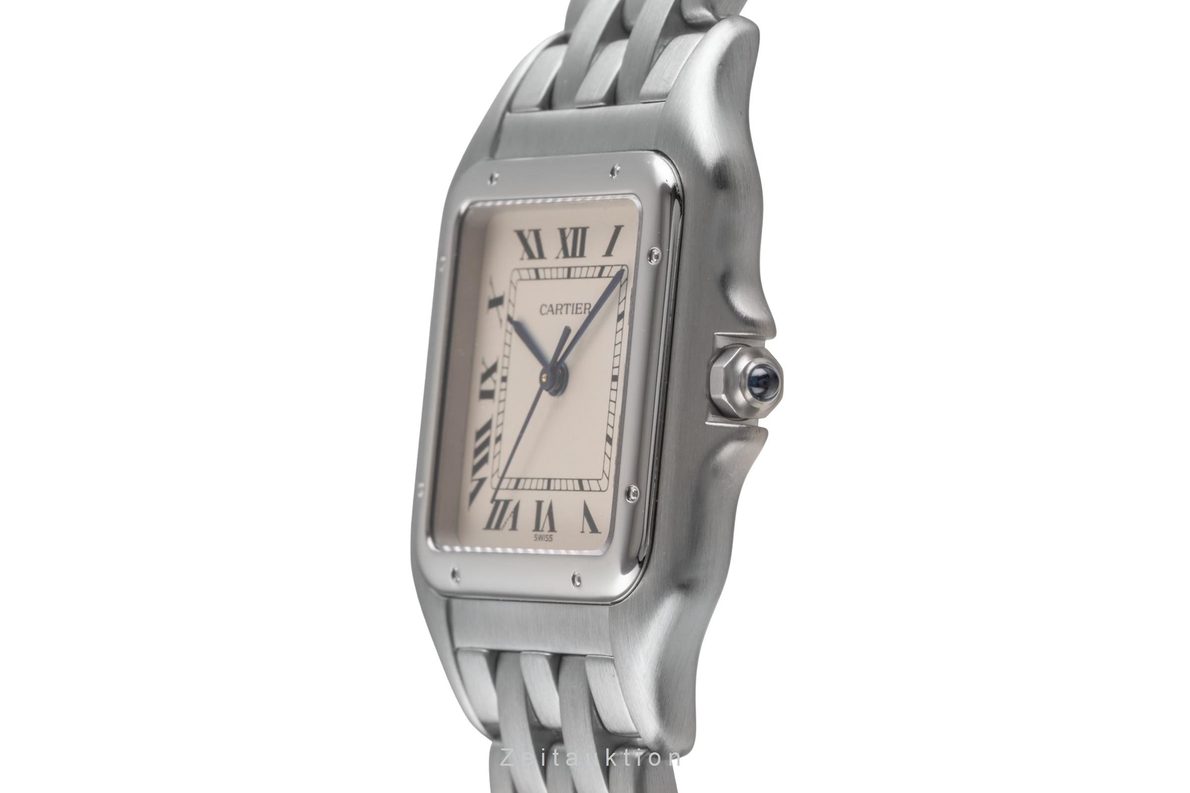 Cartier Panthere acier quartz montre pour hommes W25032F5  [2505213]