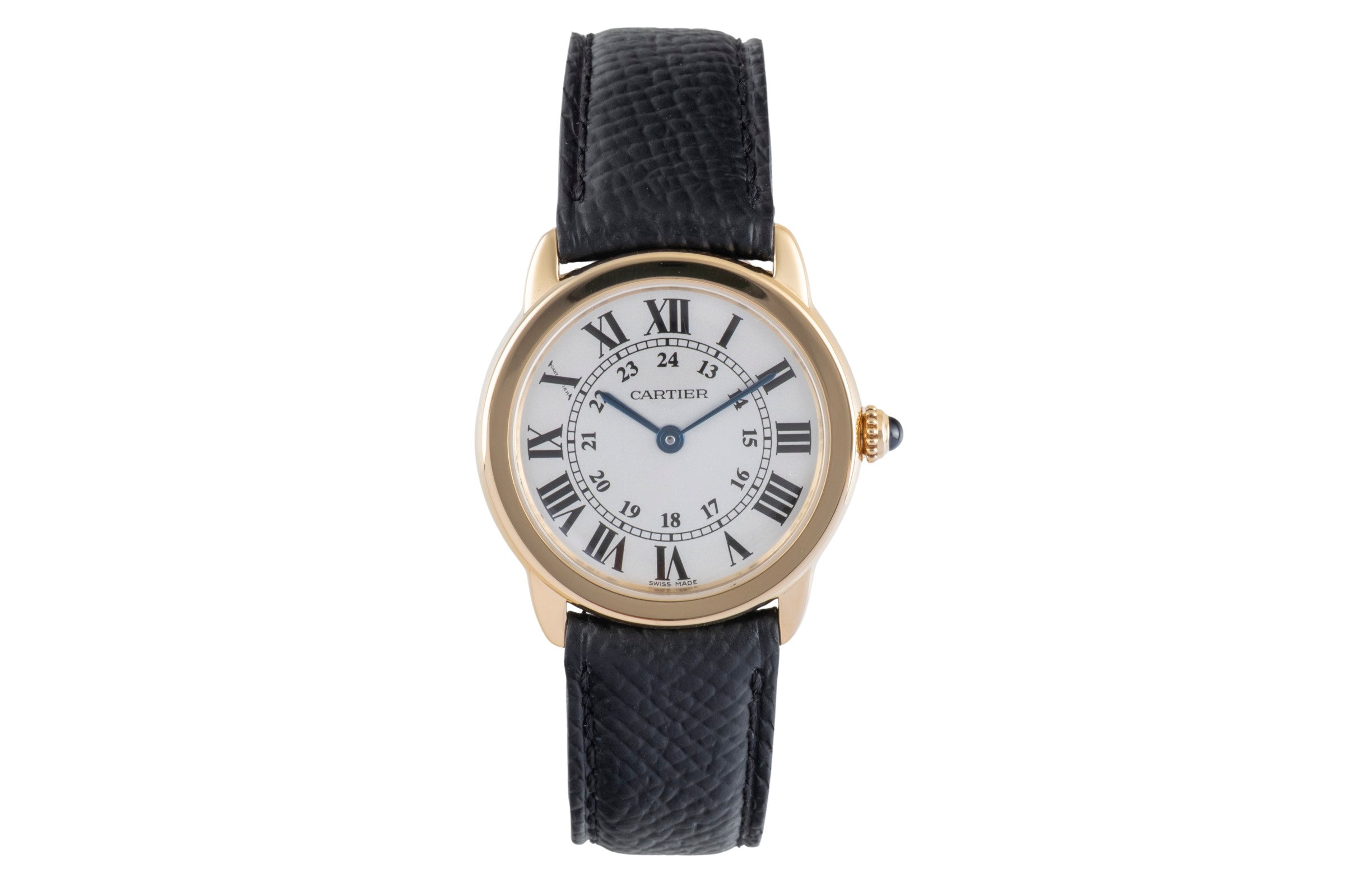 Cartier Ronde Solo or 18 ct quartz montre pour femmes W6700355, 2987 LP: 9650EUR  [2505215]