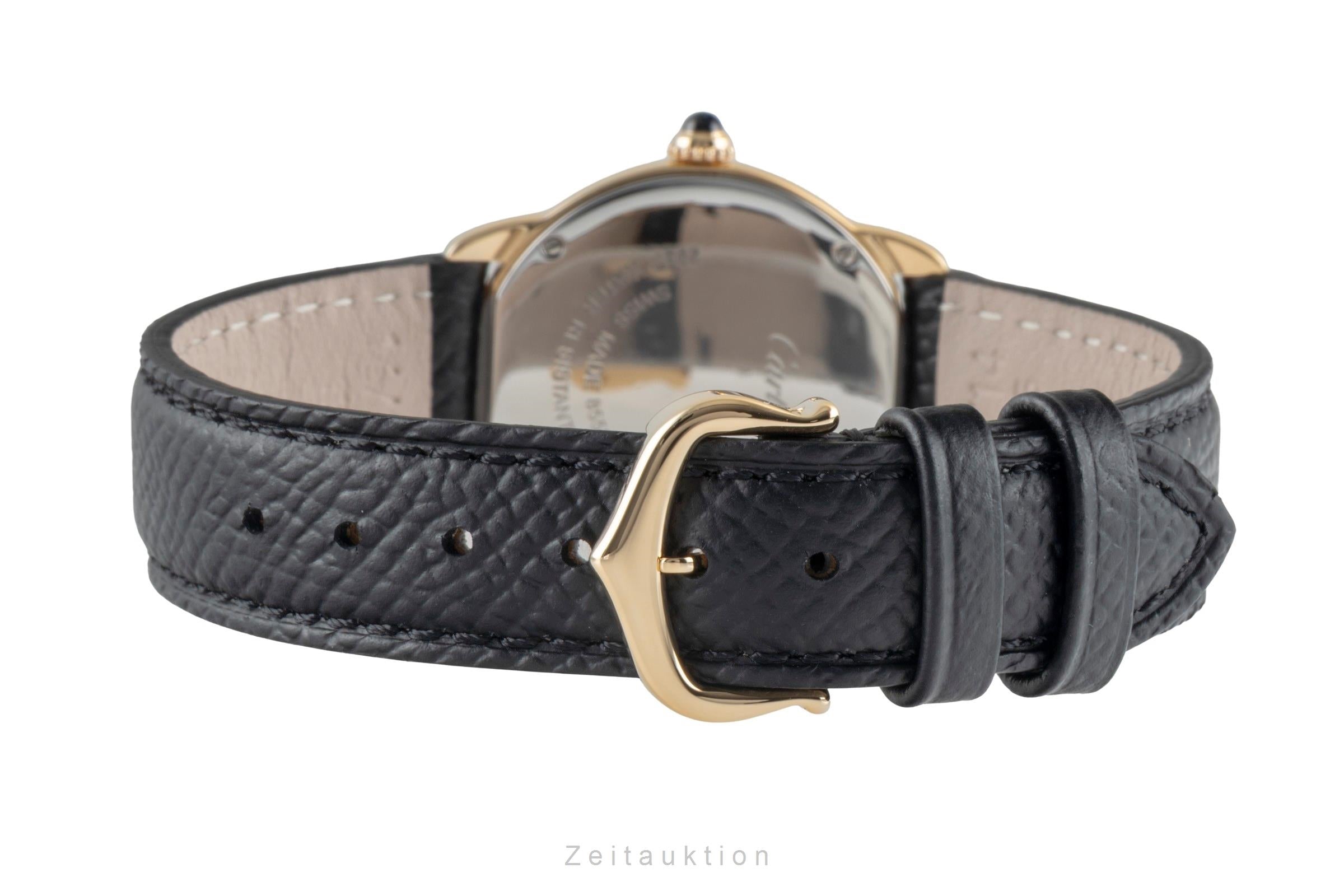 Cartier Lady Ronde Solo 18K (0,750) Gold/Stahl Damenuhr Ref. W6700355 VP: 9650 € [2505215]