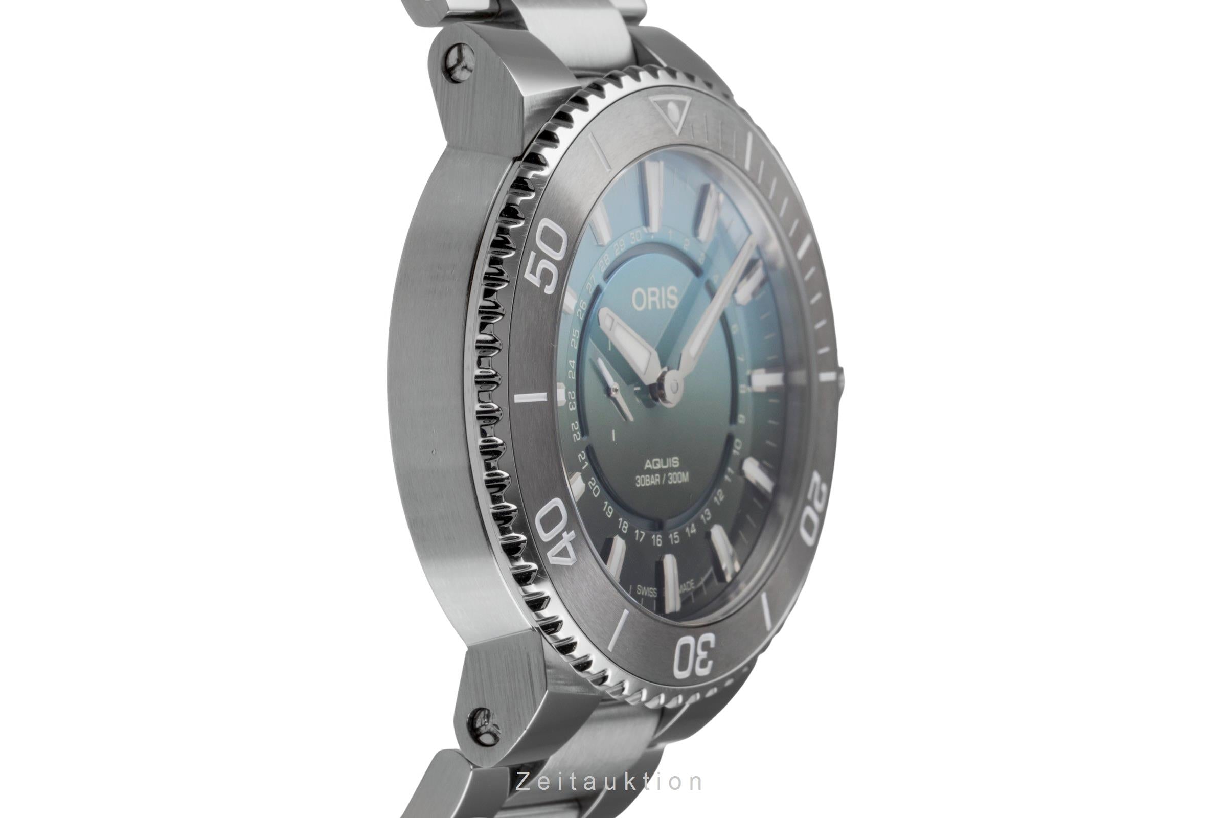 Oris Aquis Date steel automatic men's watch 01 743 7734 4197 LP: 2900EUR Limited  [2505217]
