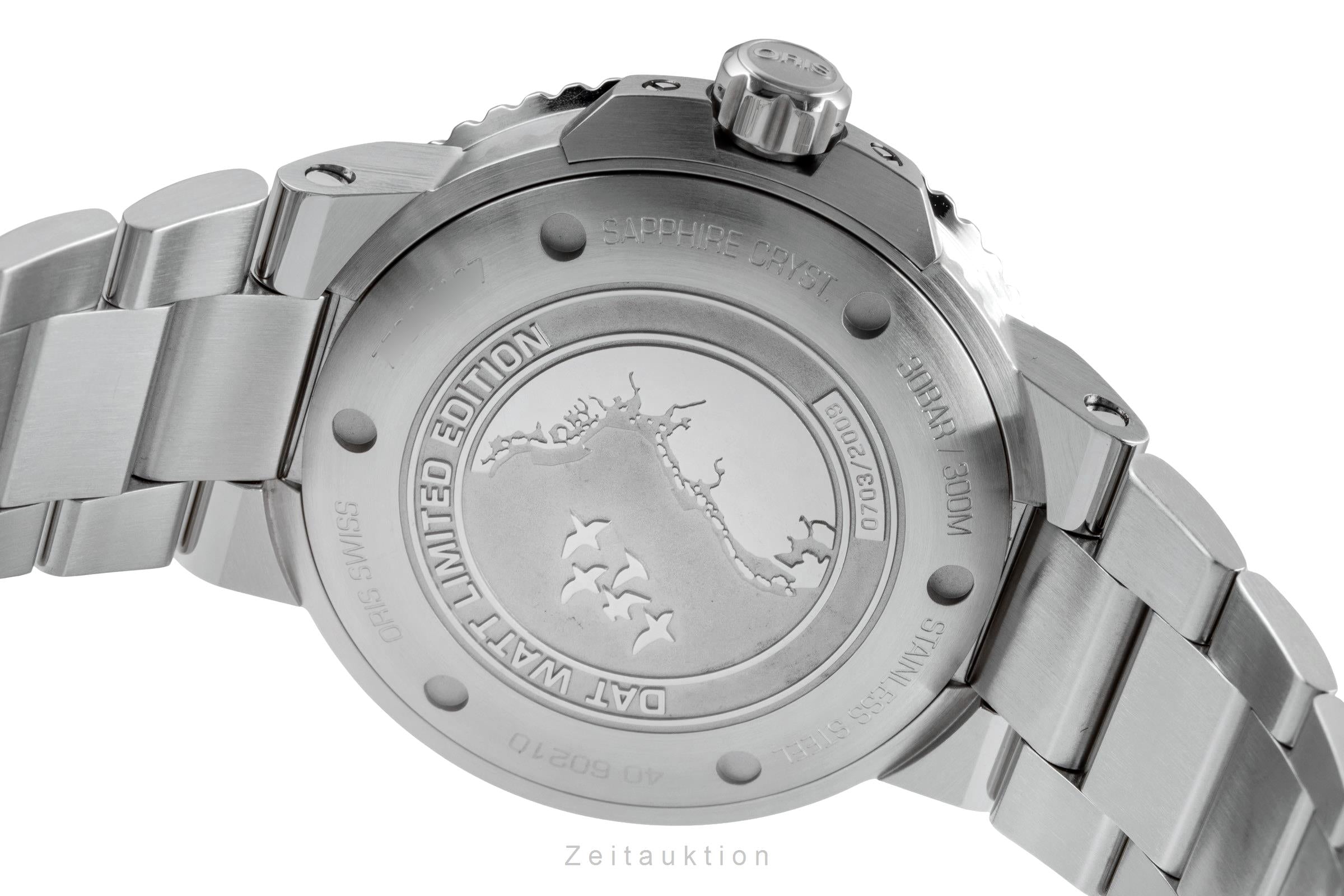 Oris Aquis Date steel automatic men's watch 01 743 7734 4197 LP: 2900EUR Limited  [2505217]