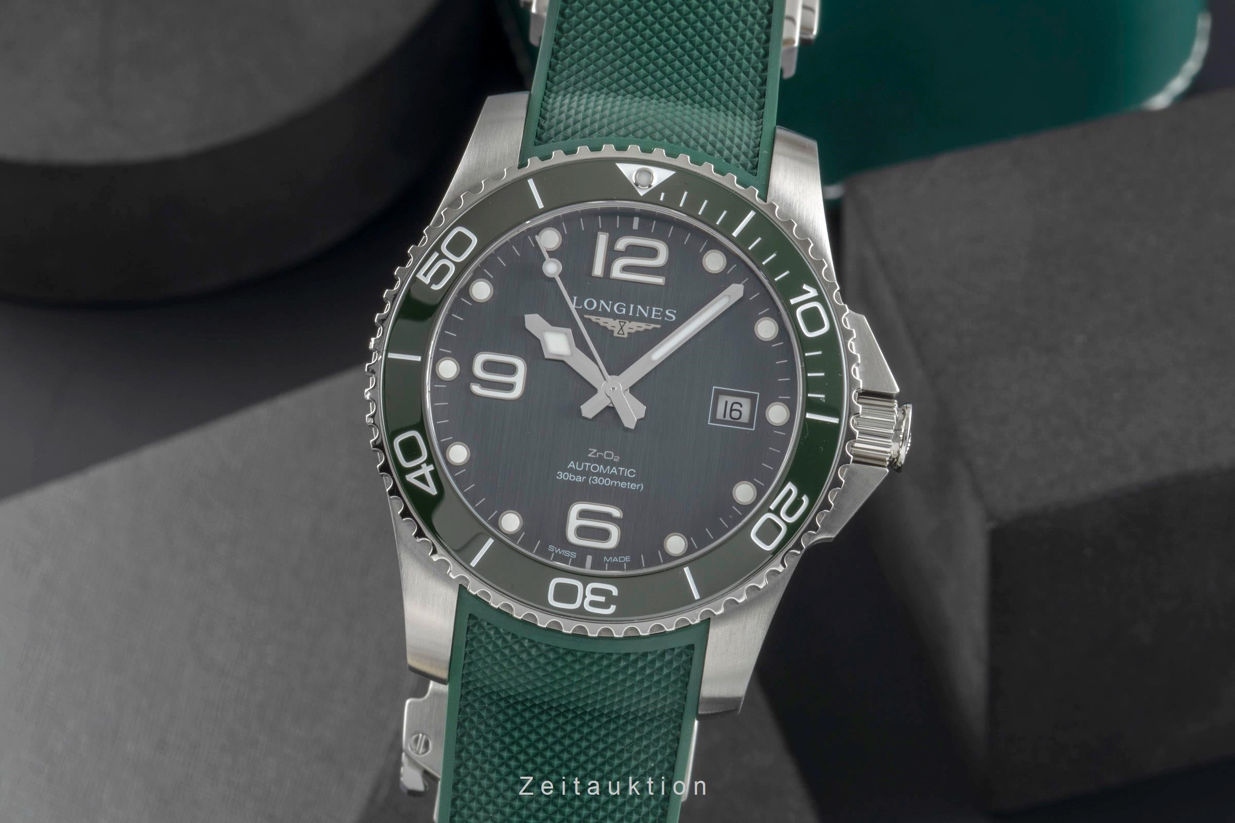 Longines Hydro Conquest steel automatic men's watch L3.785.4.06.6 LP: 1950EUR  [2505219]