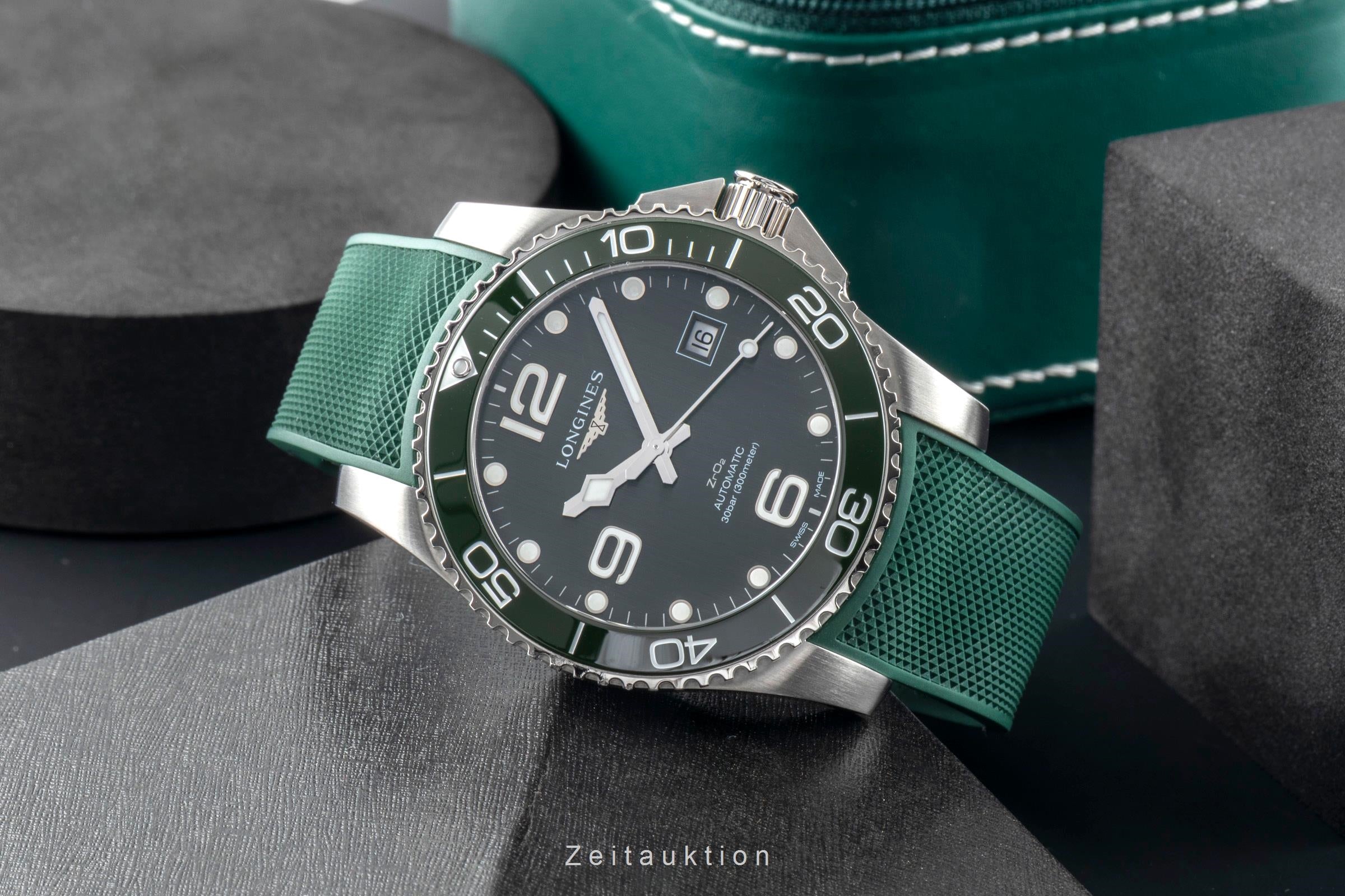 Longines Hydro Conquest steel automatic men's watch L3.785.4.06.6 LP: 1950EUR  [2505219]