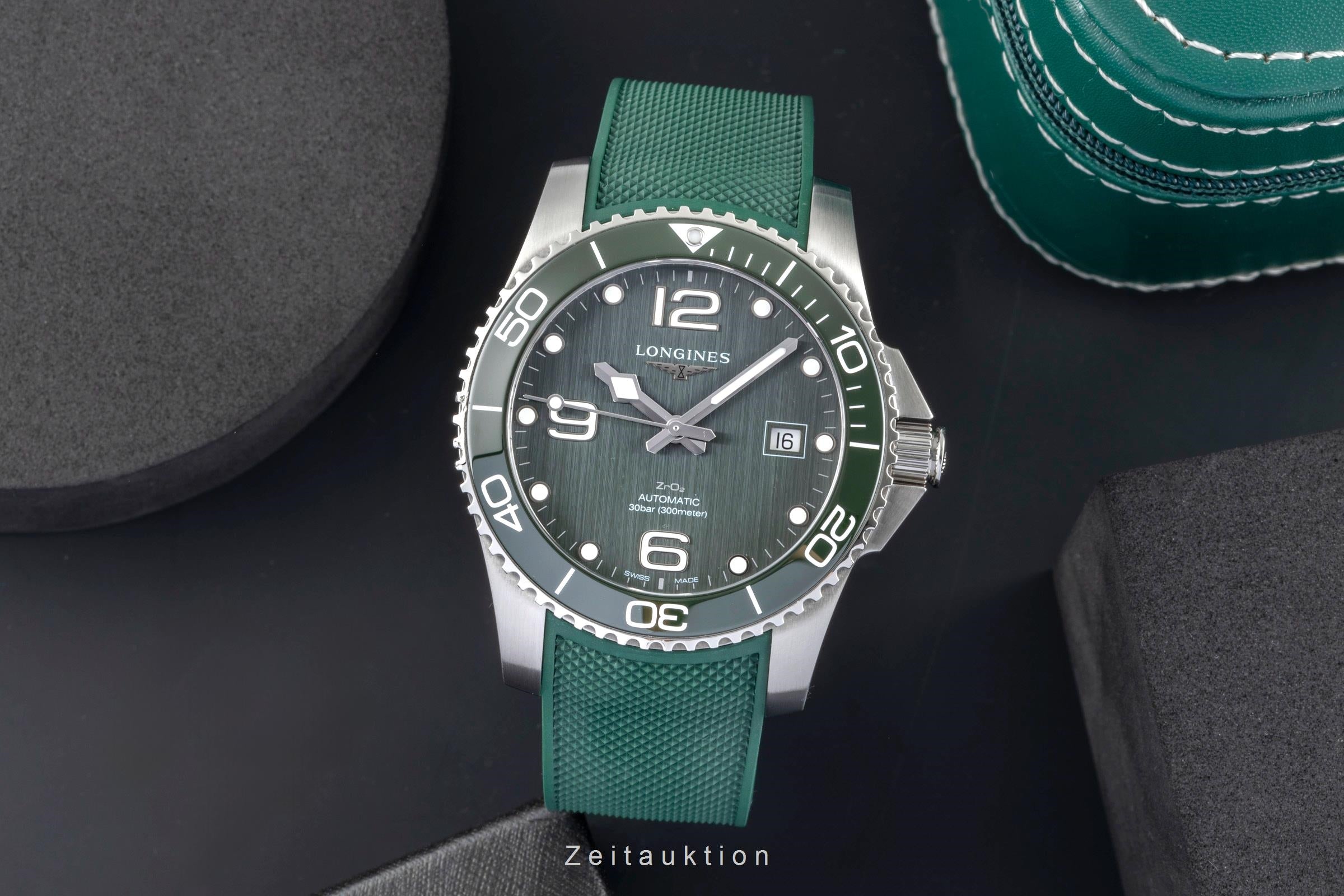 Longines Hydro Conquest steel automatic men's watch L3.785.4.06.6 LP: 1950EUR  [2505219]