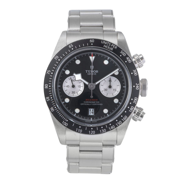 Tudor Black Bay cronografo acciaio automatismo orologio da uomo 79360N-0001 LP: 5760EUR  [2505220]