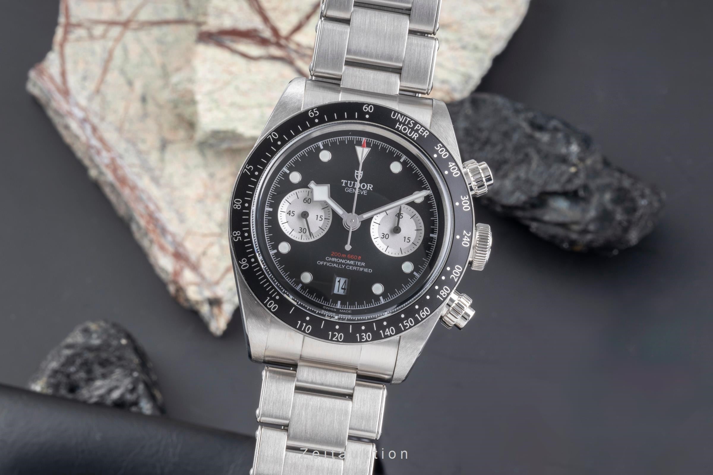 Tudor Black Bay cronografo acciaio automatismo orologio da uomo 79360N-0001 LP: 5760EUR  [2505220]