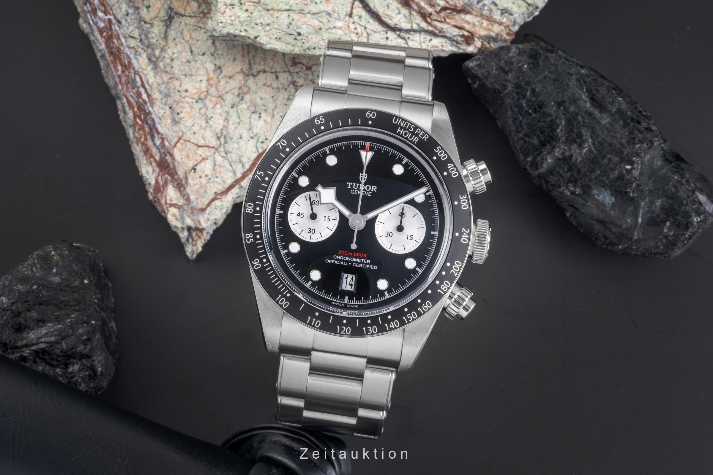 Tudor Black Bay cronografo acciaio automatismo orologio da uomo 79360N-0001 LP: 5760EUR  [2505220]