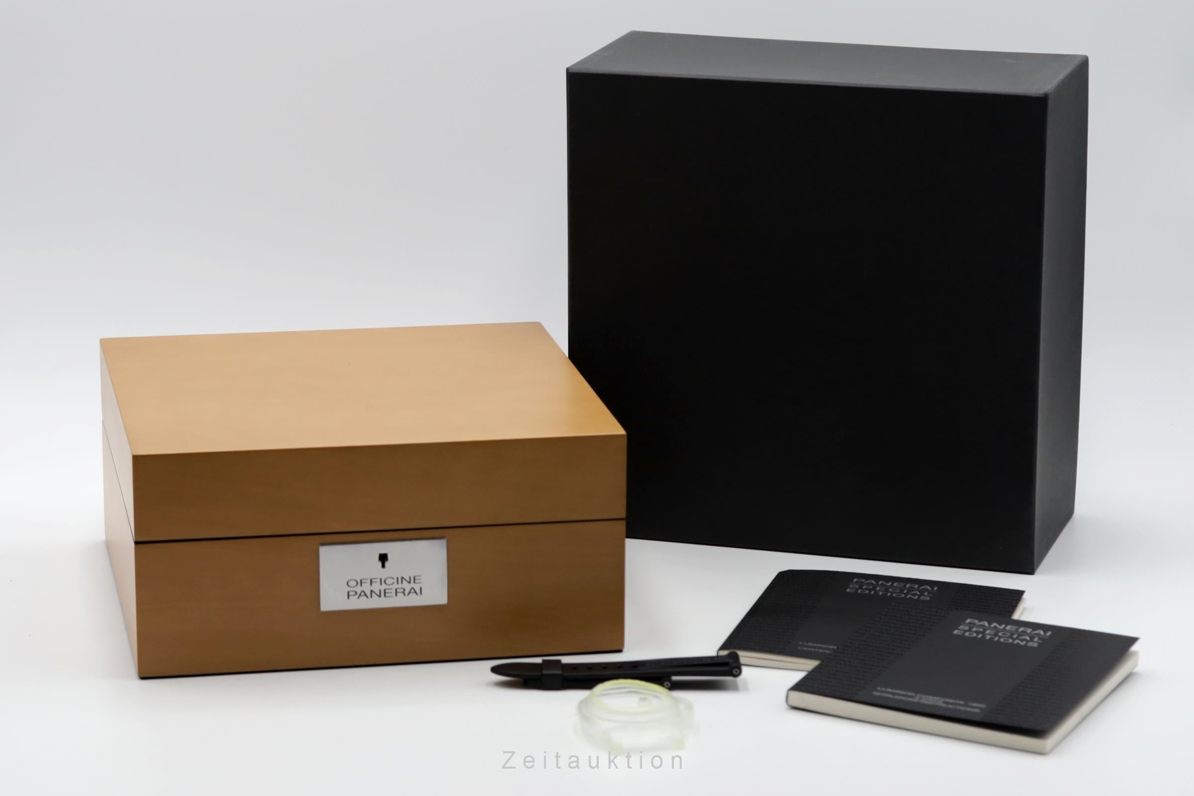 Panerai Luminor  aluminium  à remontage manuel montre pour hommes PAM00375 LP: 12500EUR Limited  [2505222]