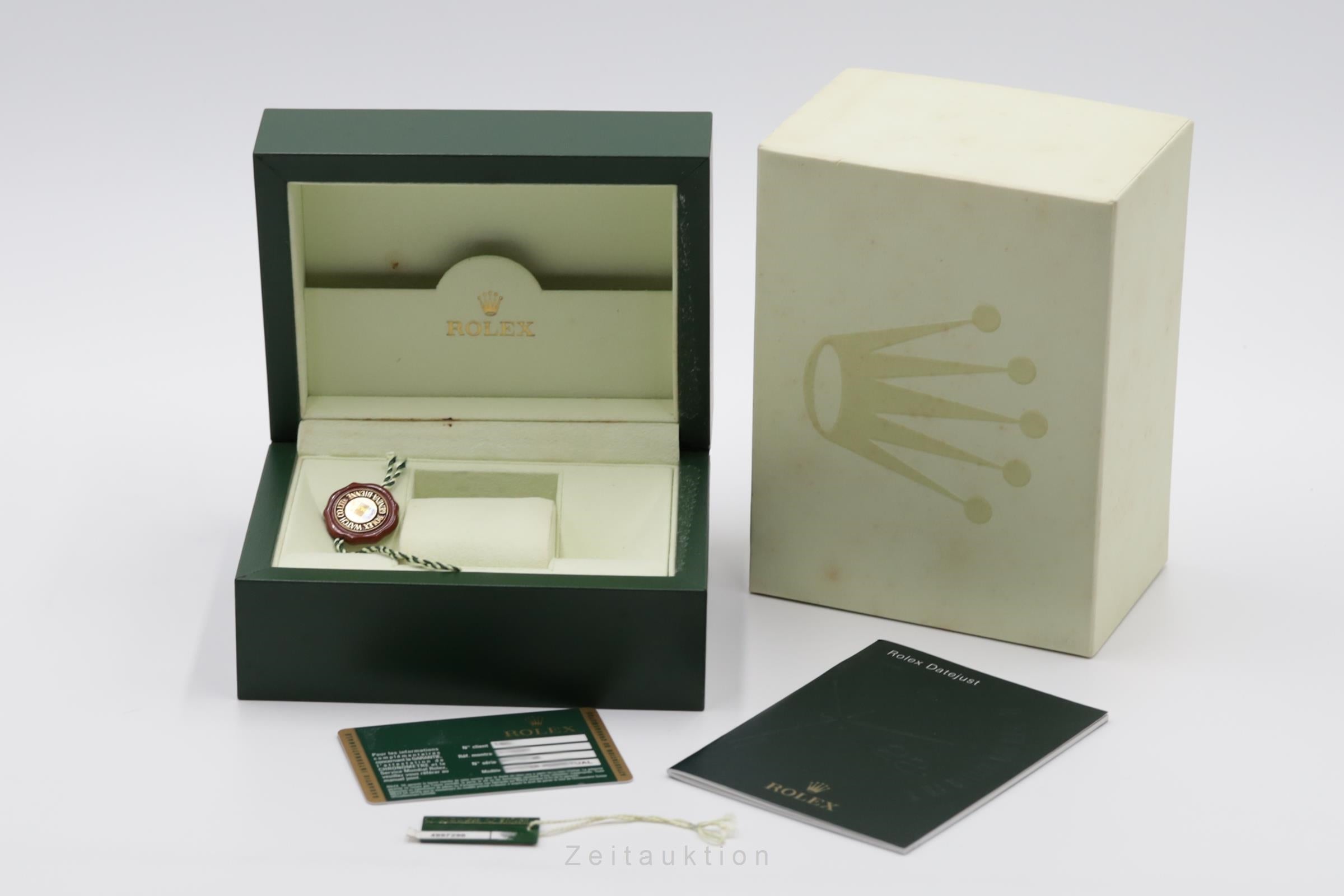 Rolex Datejust 36 Turn-O-Graph Stahl / Gold Automatik Herren Ref 116261 B&P 2009 [2505224]