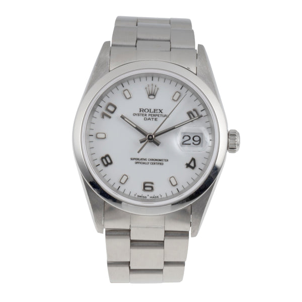 Rolex Date steel automatic men's watch 15200  [2505225]