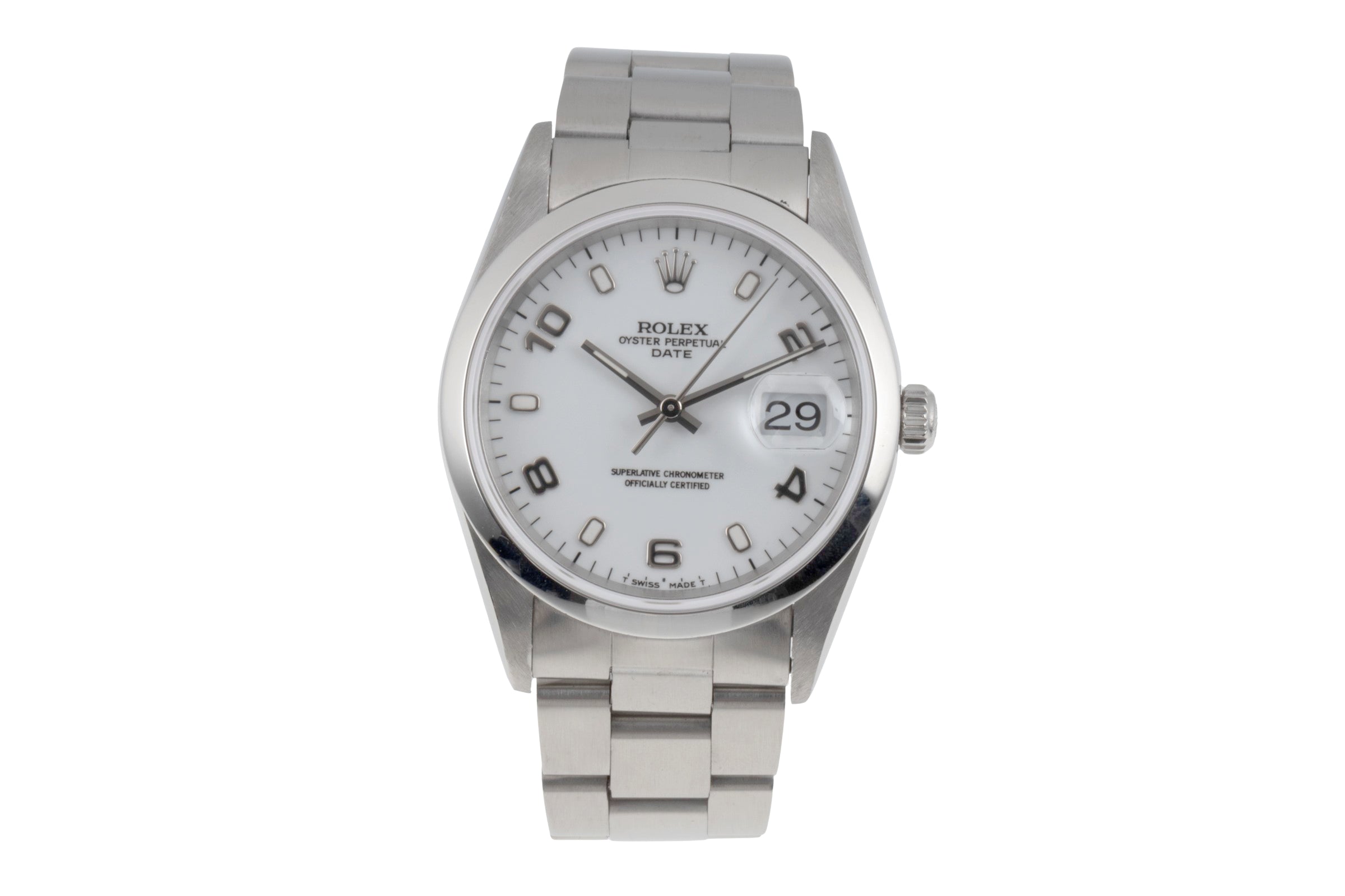 Rolex Date acier automatique montre pour hommes 15200  [2505225]