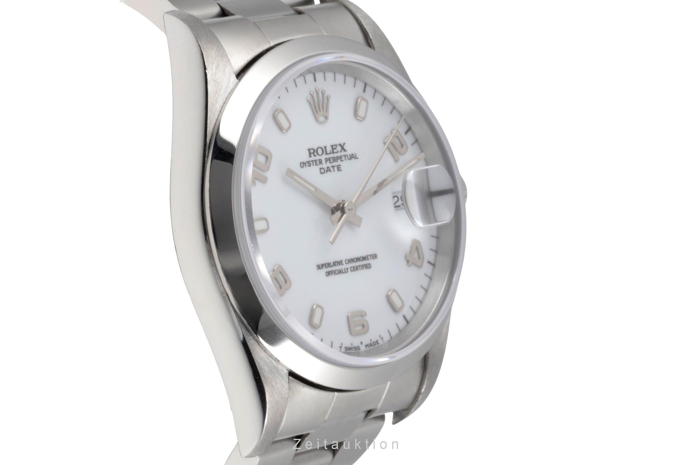 Rolex Date steel automatic men's watch 15200  [2505225]