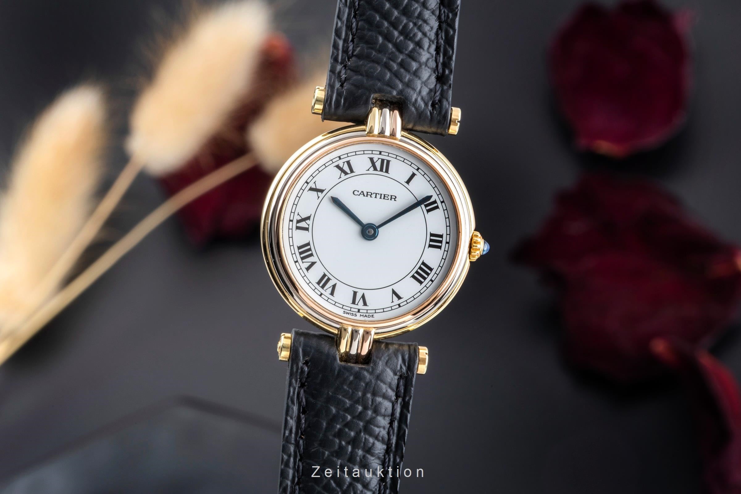 Cartier Vendome 18 ct gold quartz women's watch 81004  [2505227]