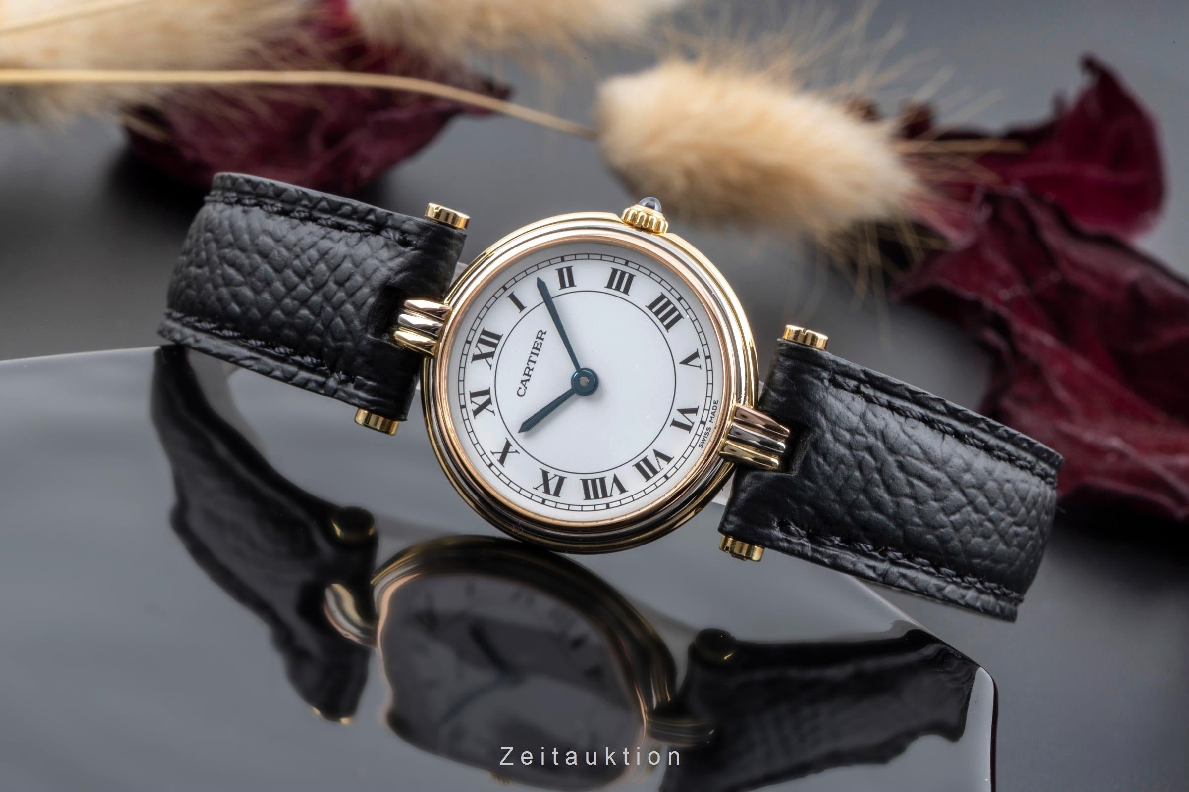 Cartier Vendome 18 ct gold quartz women's watch 81004  [2505227]