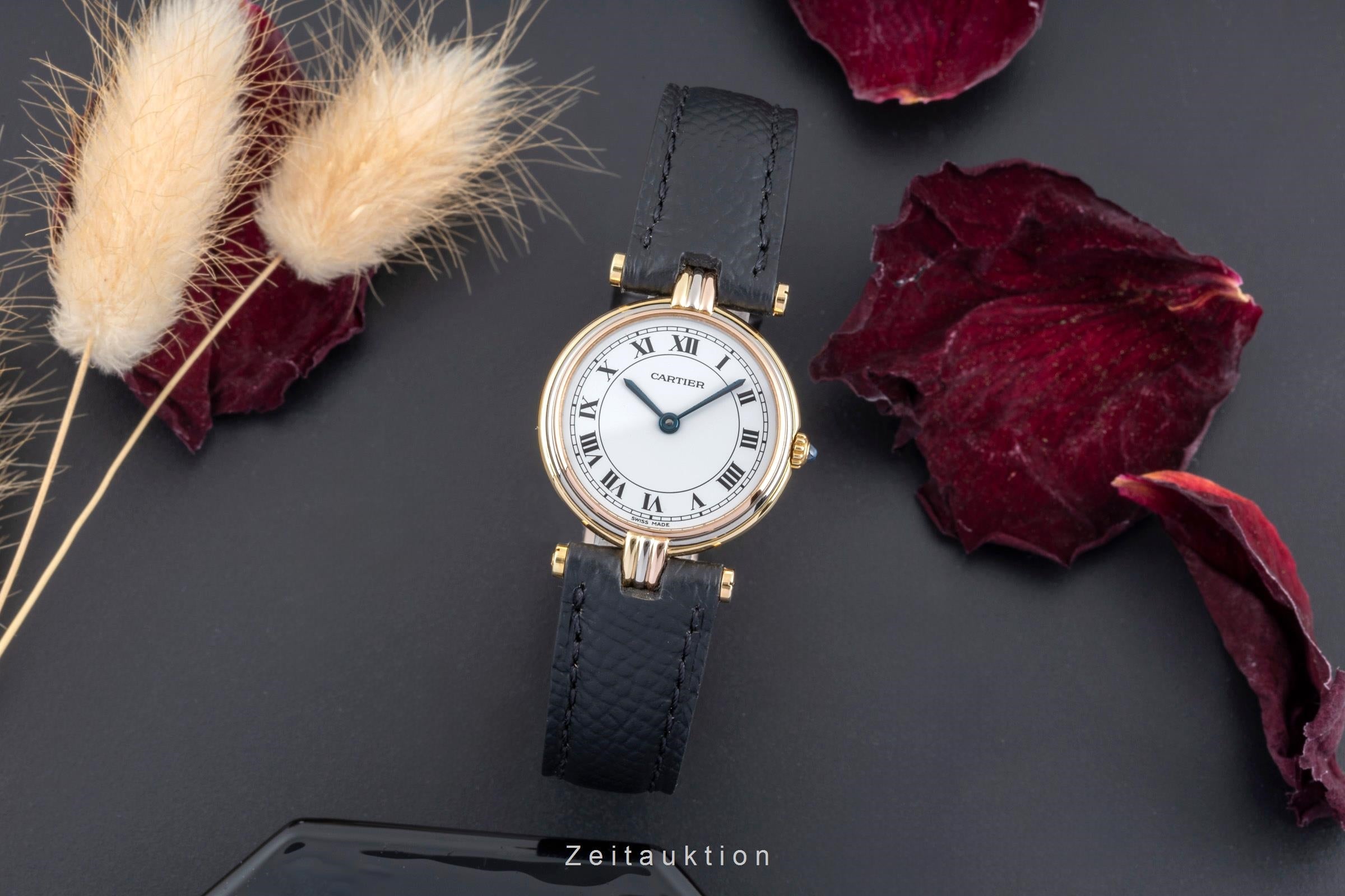 Cartier Vendome 18 ct gold quartz women's watch 81004  [2505227]