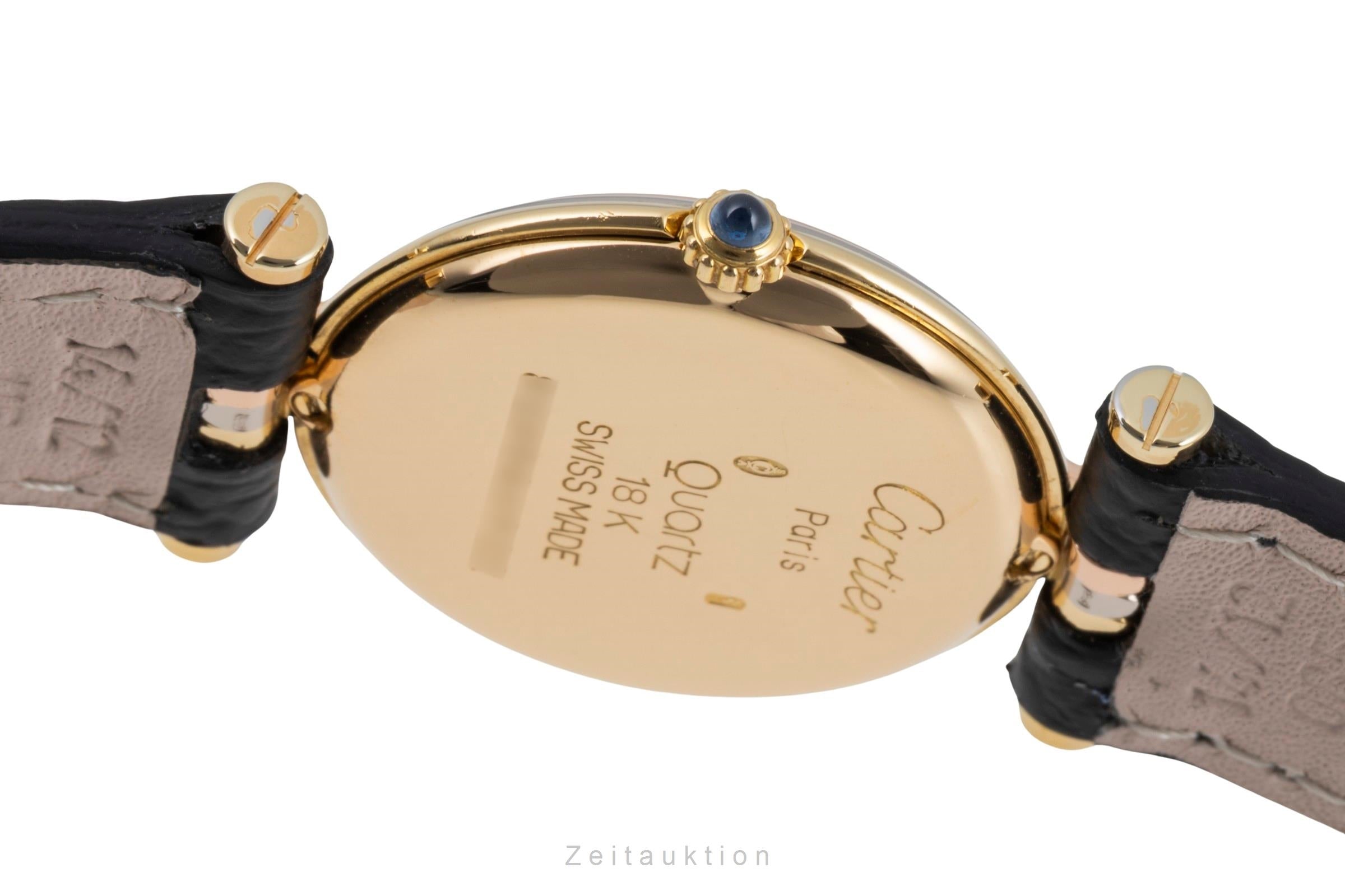 Cartier Vendome 18 ct gold quartz women's watch 81004  [2505227]