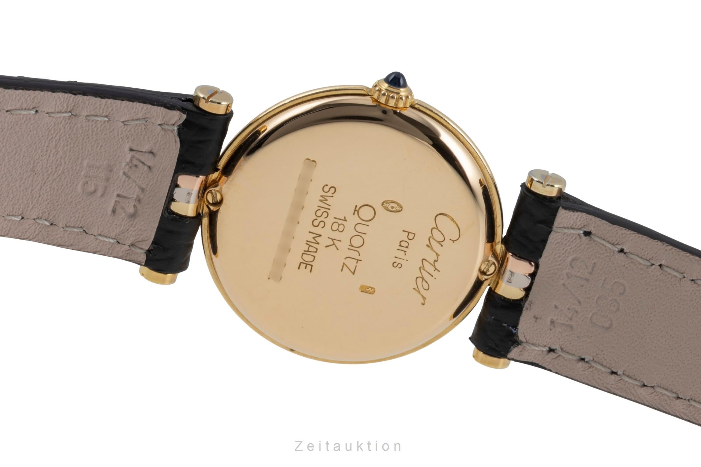 Cartier Vendome 18 ct gold quartz women's watch 81004  [2505227]