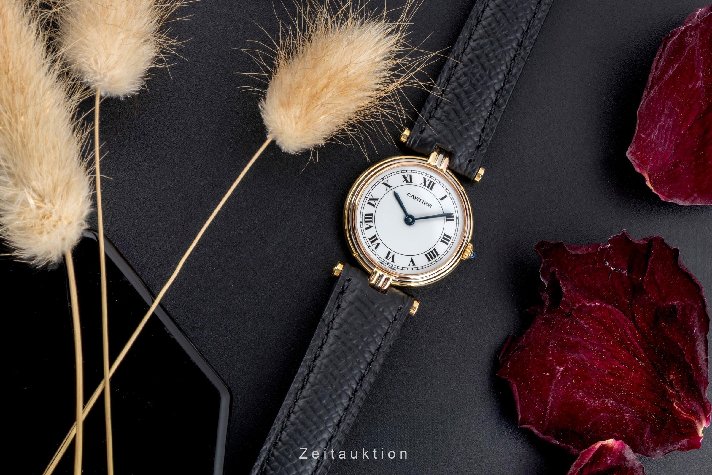 Cartier Vendome 18 ct gold quartz women's watch 81004  [2505227]