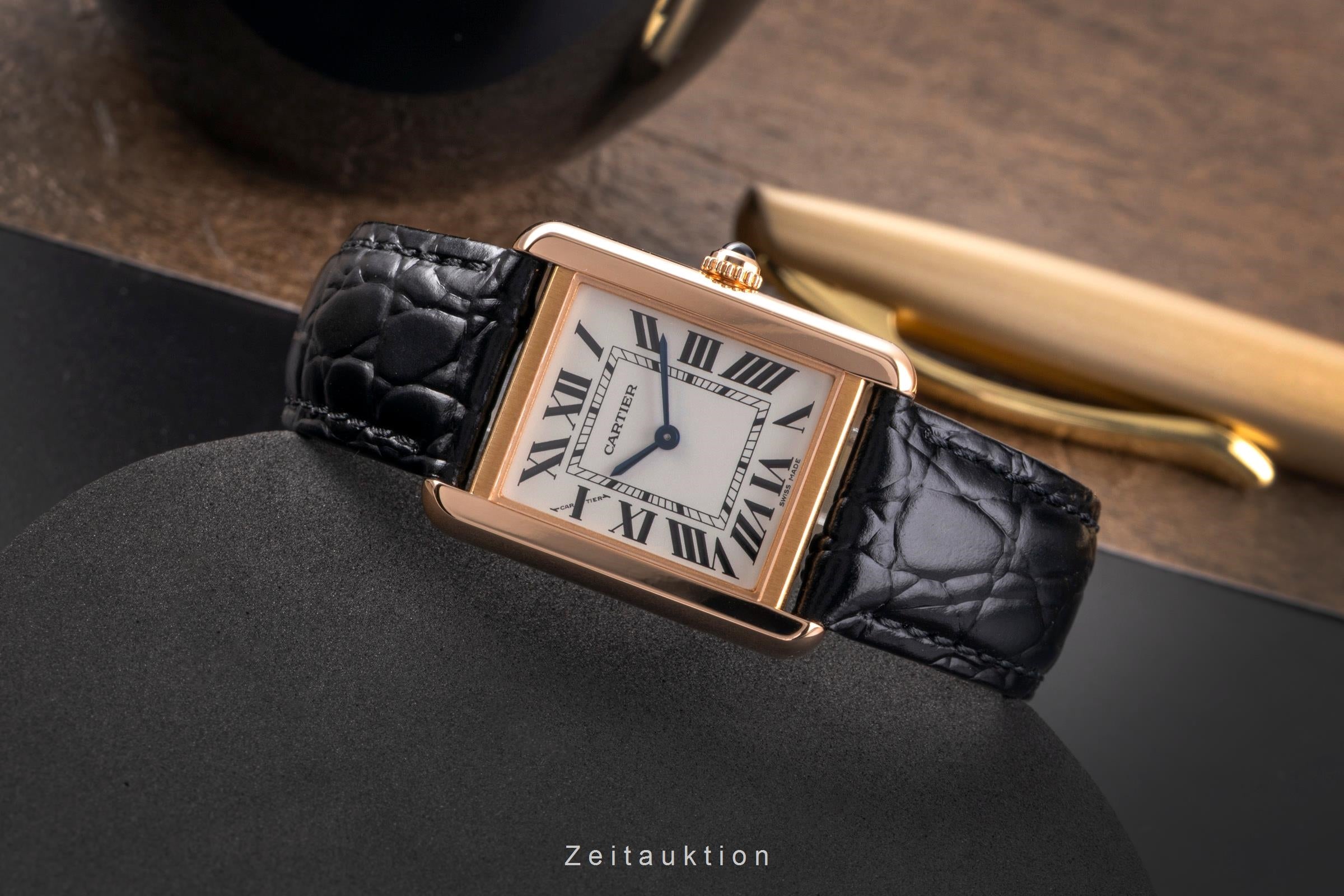 Cartier Tank 18 ct red gold quartz Kal. 157 Ref. W5200024 | 2505228