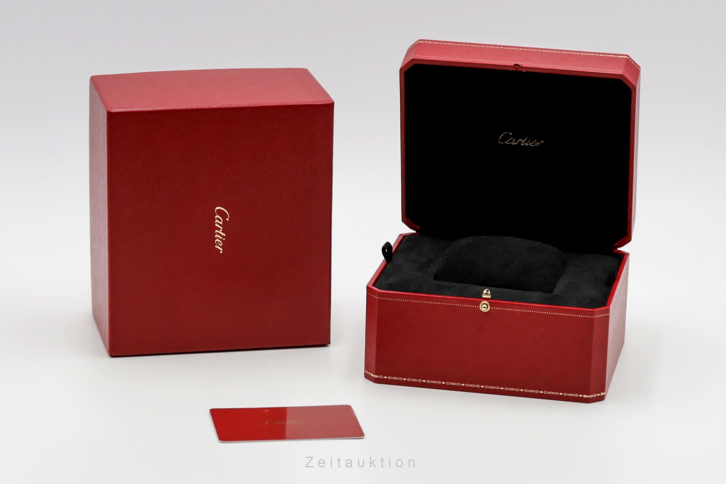 Cartier Tank oro rosado de 18 quilates cuarzo reloj para caballeros W5200024  [2505228]