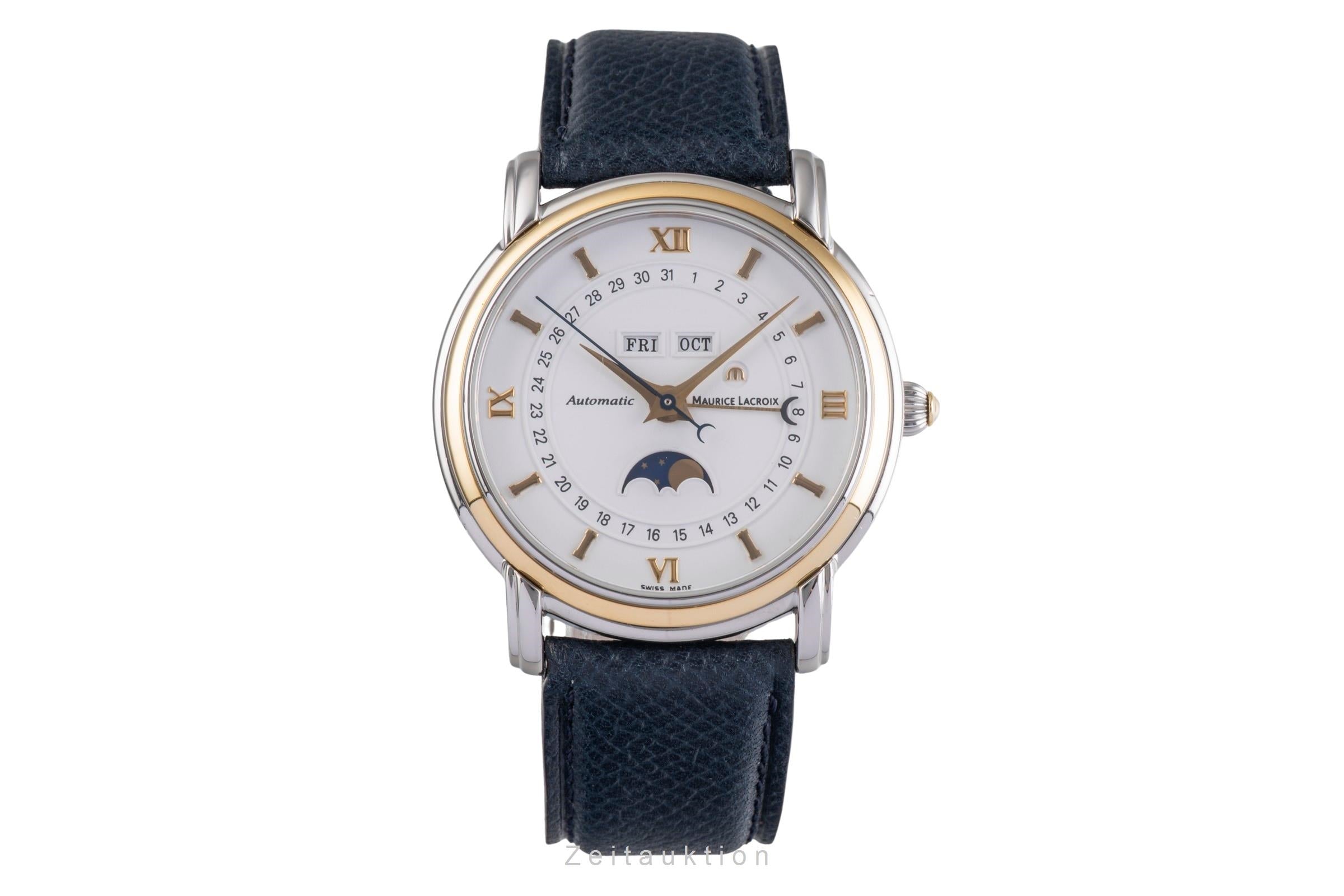 Maurice Lacroix Masterpiece steel / gold automatic men's watch 37757  [2505229]