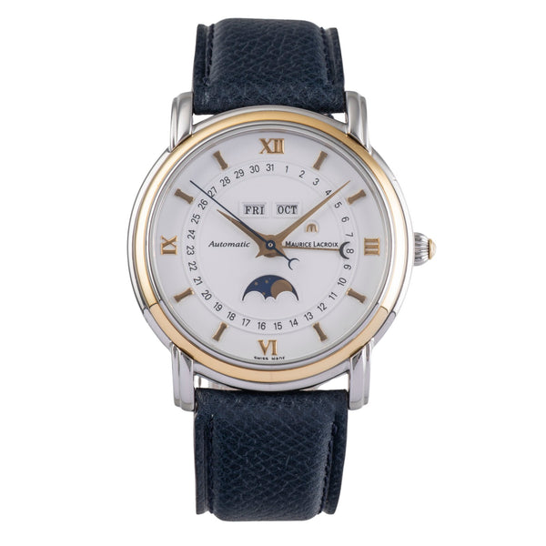 Maurice Lacroix Masterpiece steel / gold automatic men's watch 37757  [2505229]