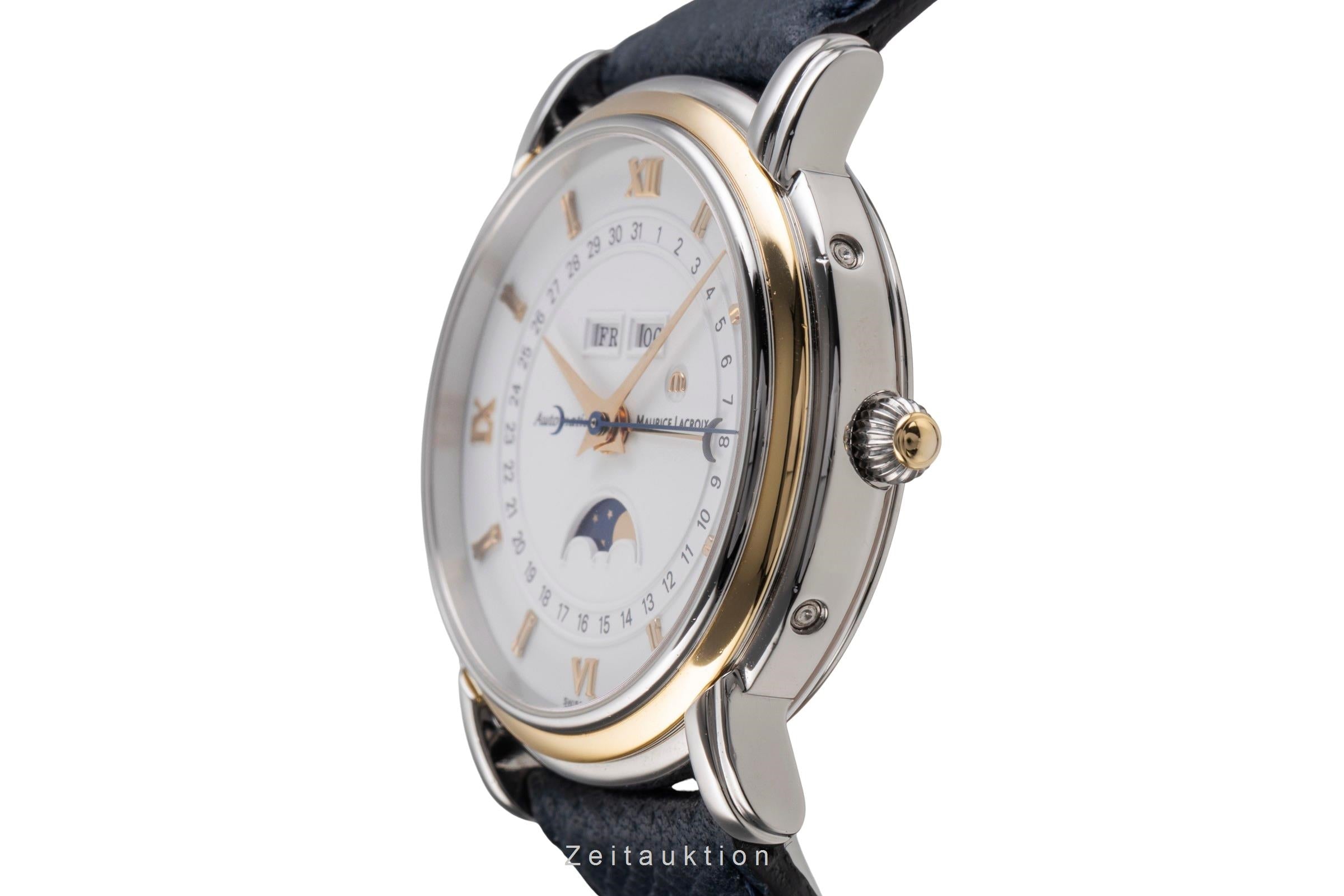 Maurice Lacroix Masterpiece steel / gold automatic men's watch 37757  [2505229]