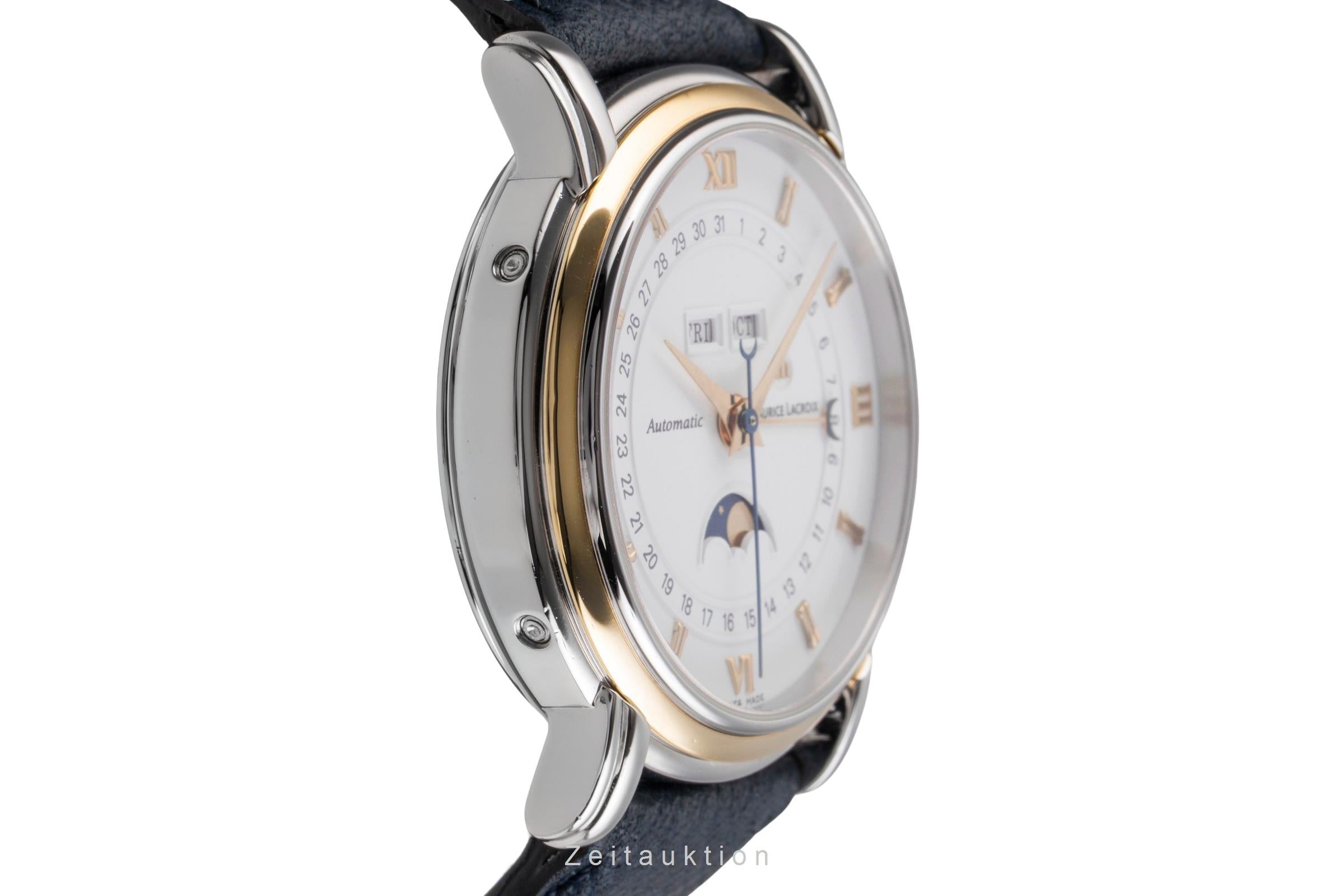 Maurice Lacroix Masterpiece steel / gold automatic men's watch 37757  [2505229]