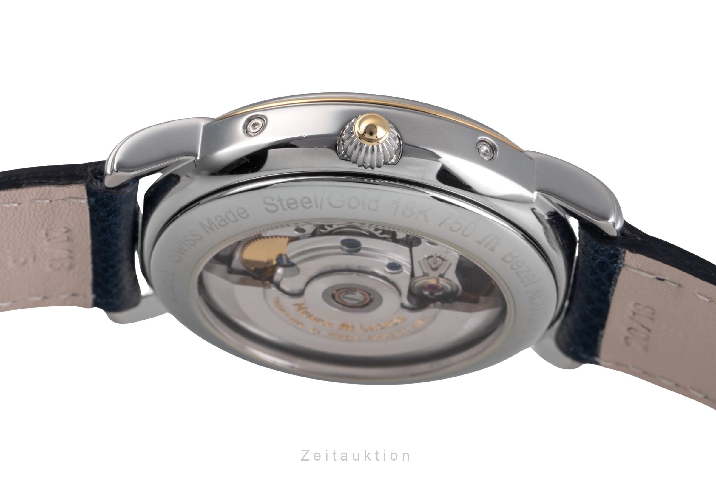 Maurice Lacroix Masterpiece steel / gold automatic men's watch 37757  [2505229]