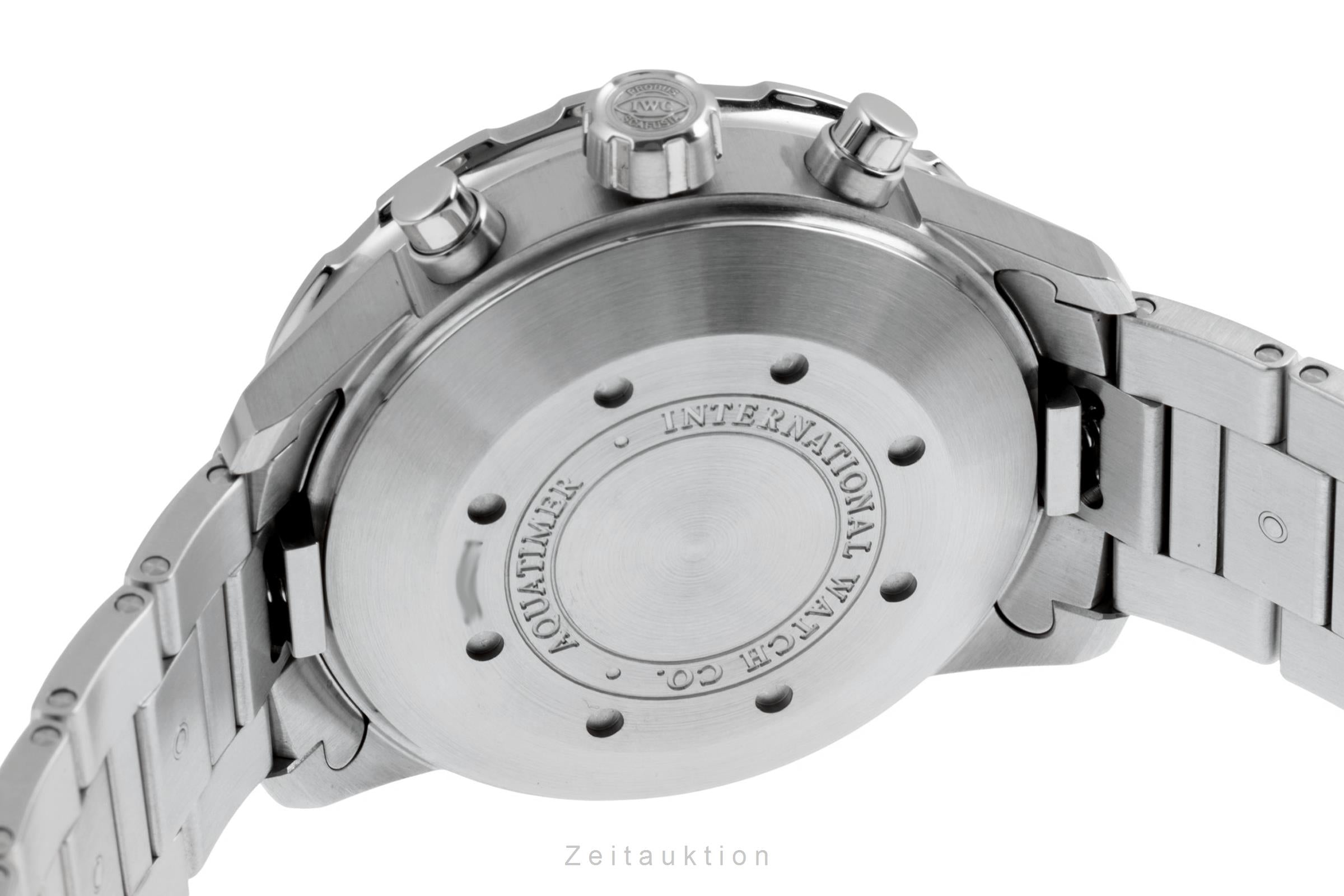 IWC Aquatimer Chronograph Stahl Automatik Herrenuhr Ref. IW376701 B&P 2015 [2505230]