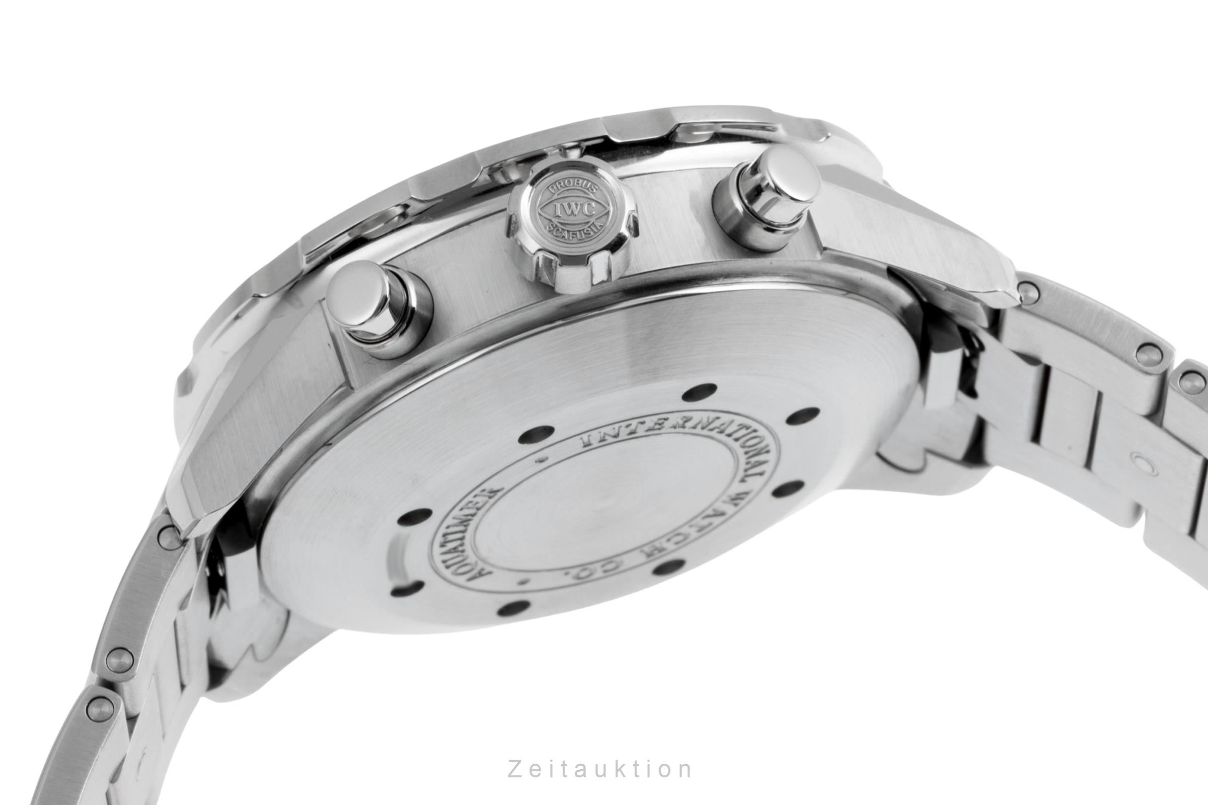 IWC Aquatimer Chronograph Stahl Automatik Herrenuhr Ref. IW376701 B&P 2015 [2505230]