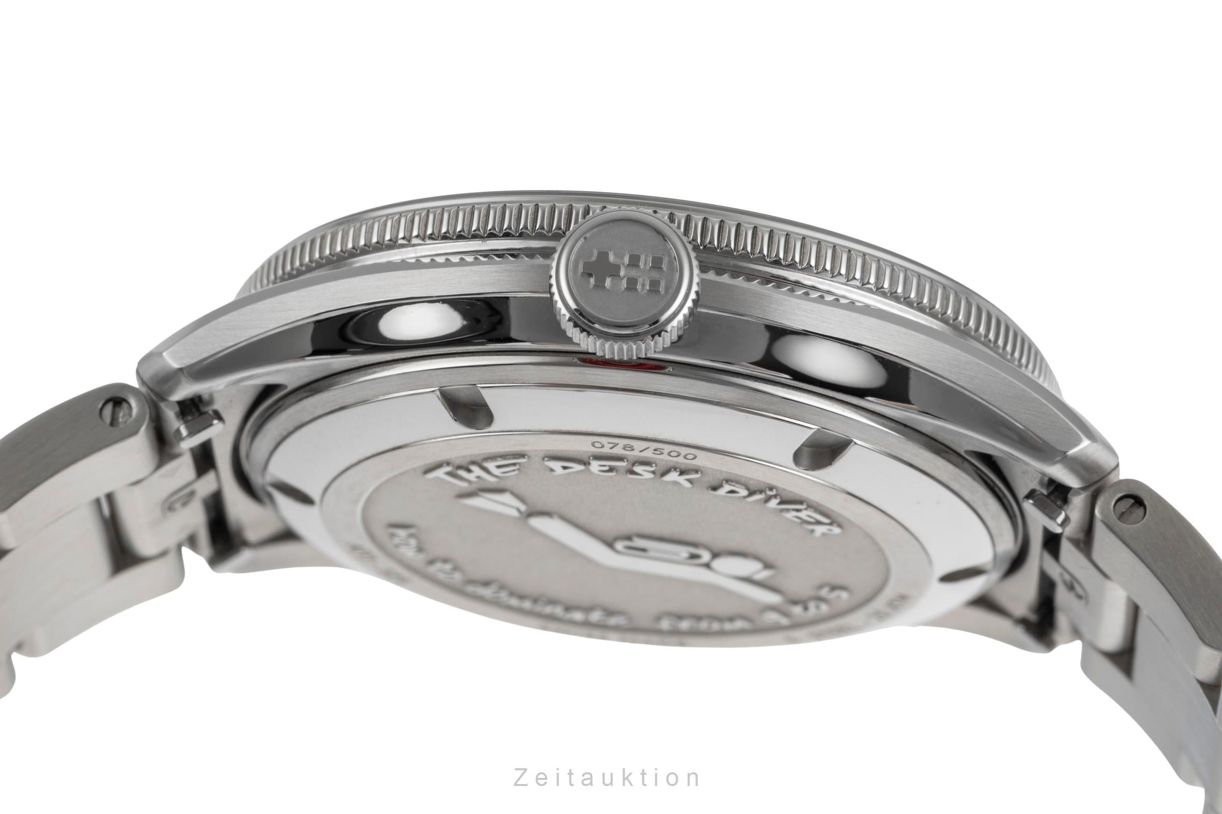 Christopher Ward Desk Diver steel automatic Ref. C65-41ADA2-DDK