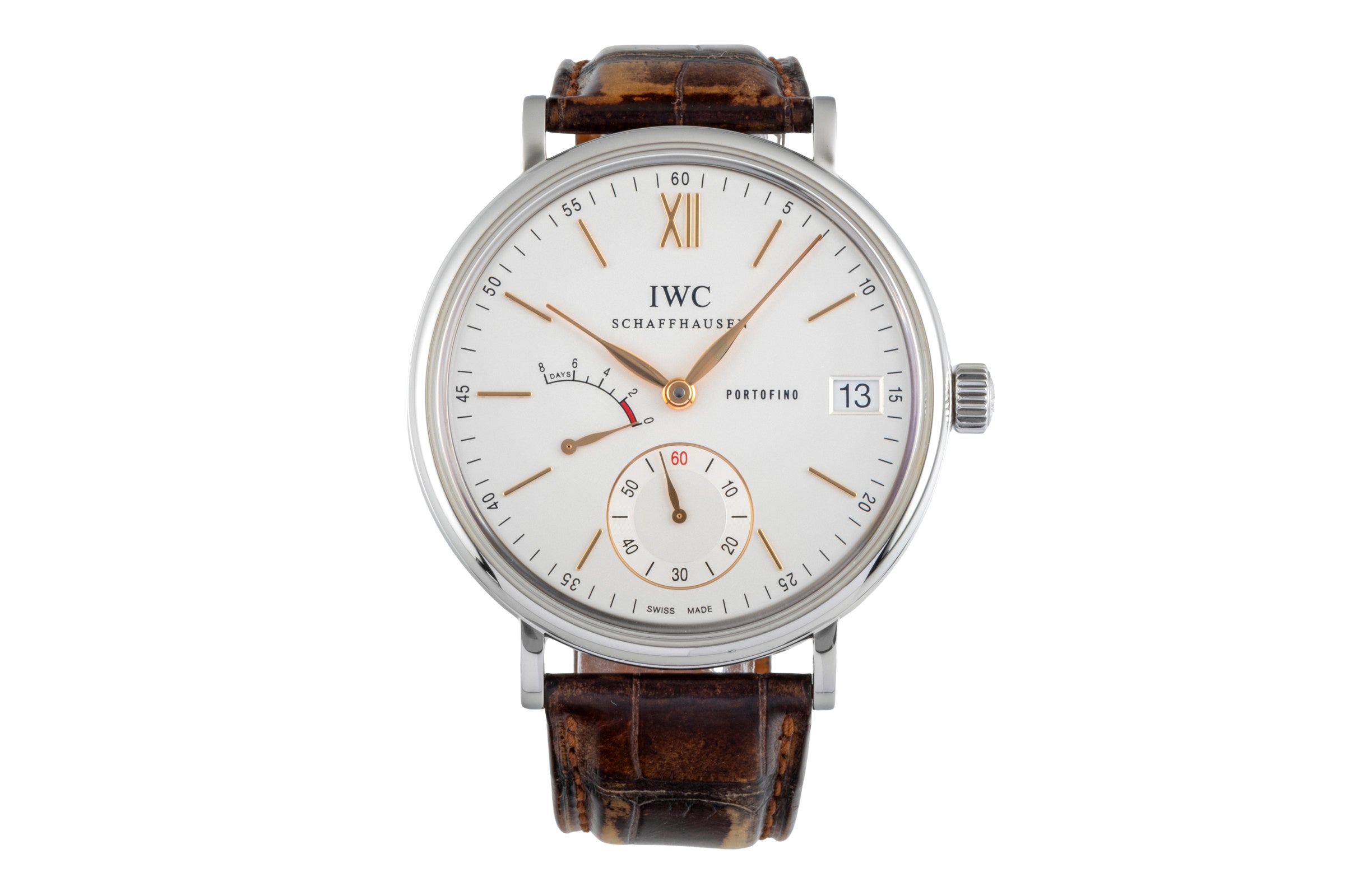 IWC Portofino acier à remontage manuel montre pour hommes IW510103  [2505234]