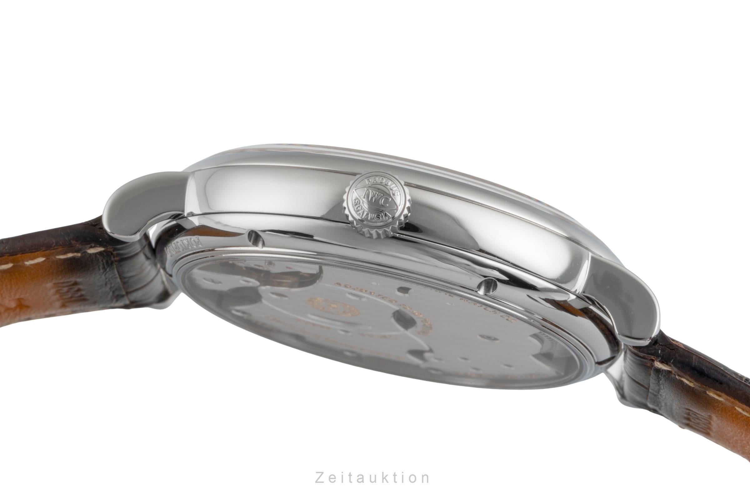 IWC Portofino Hand-Wound Eight Days Edelstahl Herrenuhr Ref. IW510103 [2505234]