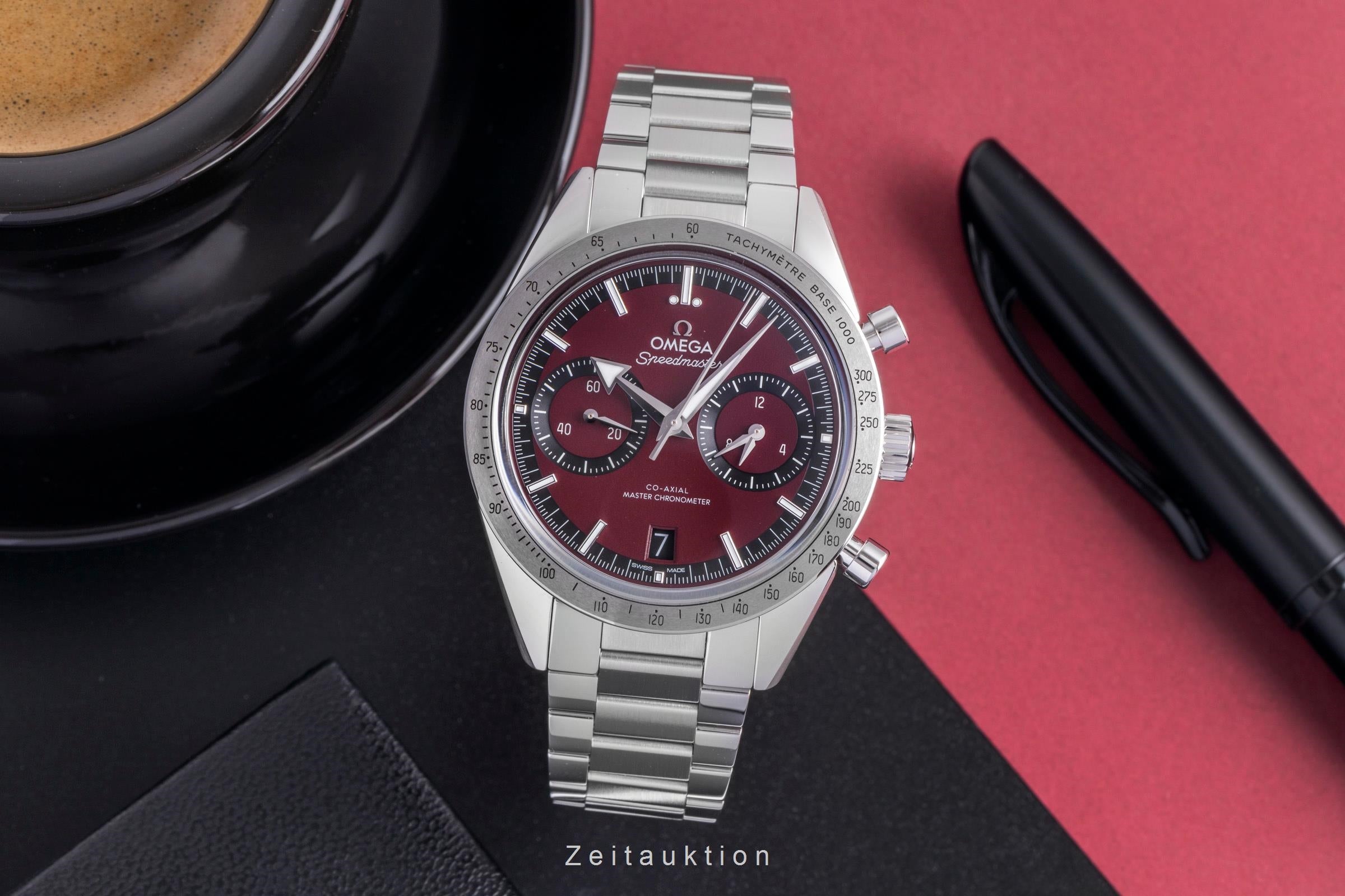 Omega Speedmaster chronographe acier à remontage manuel montre pour hommes 332.10.41.51.11.001 LP: 10300EUR  [2505235]