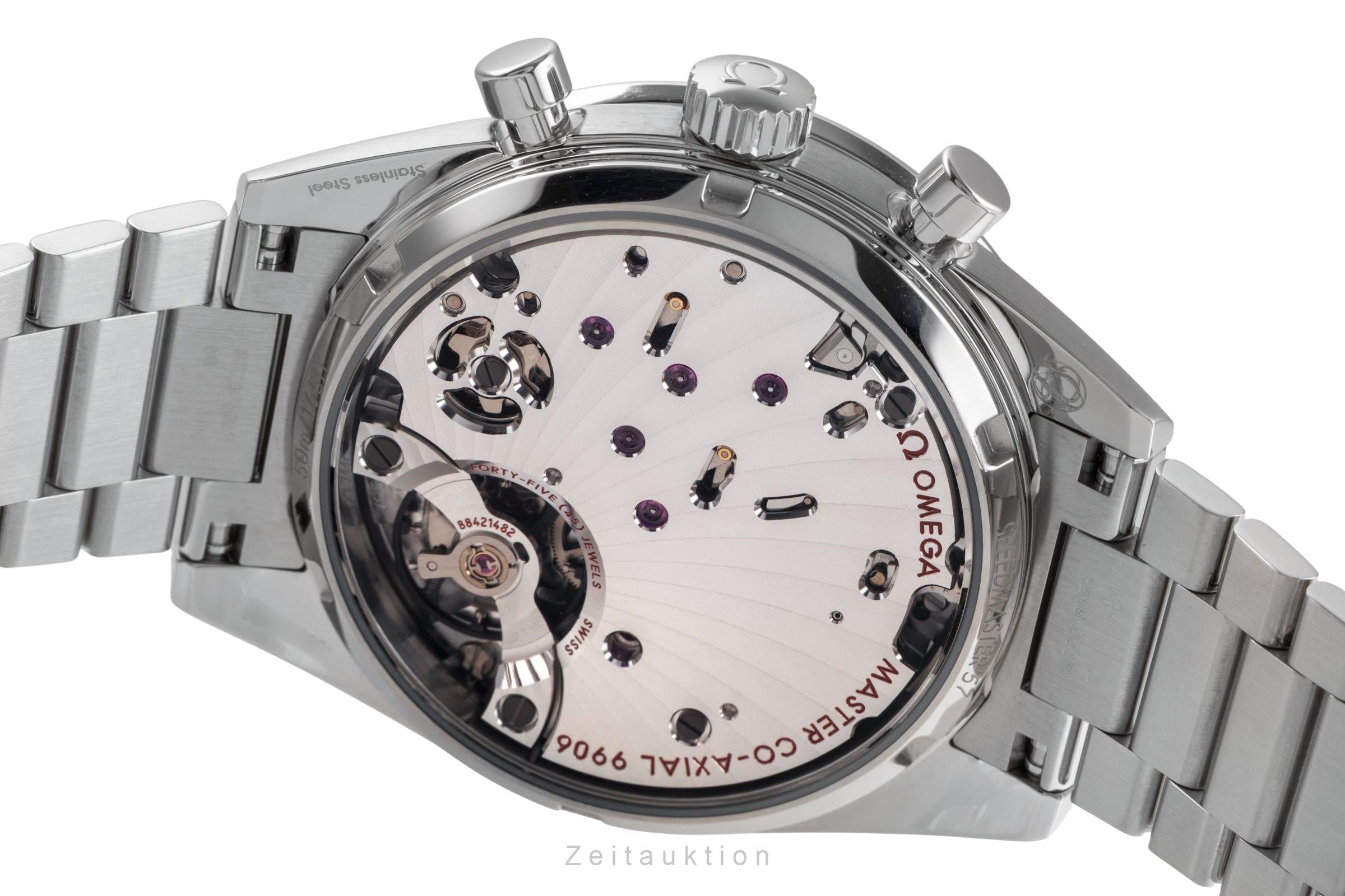 Omega Speedmaster chronographe acier à remontage manuel montre pour hommes 332.10.41.51.11.001 LP: 10300EUR  [2505235]