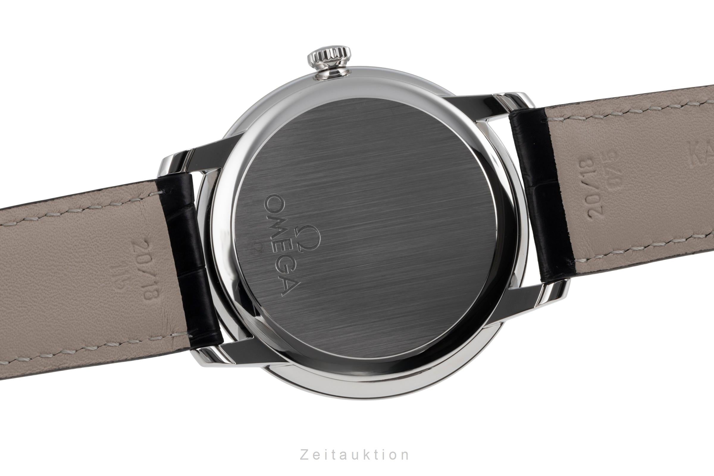 Omega De Ville steel automatic men's watch 424.13.40.20.03.001 LP: 3500EUR  [2505237]