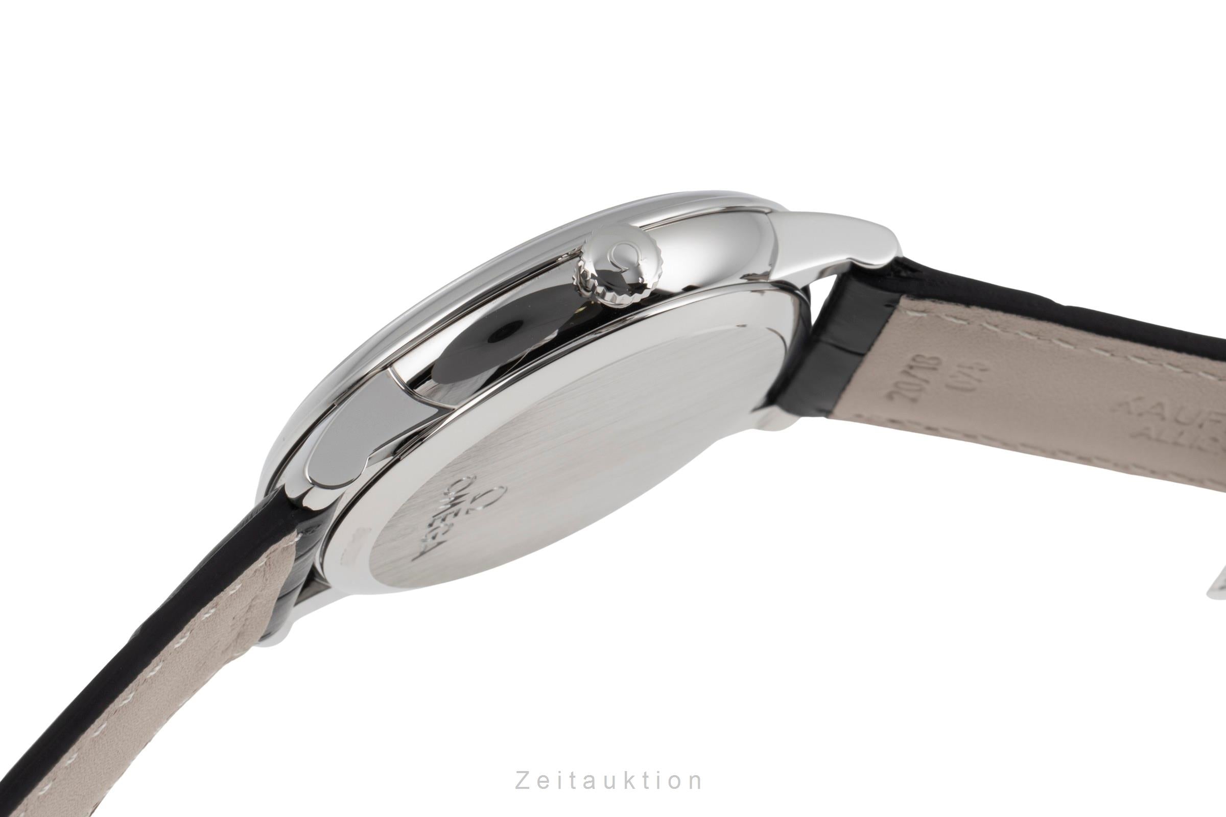 Omega De Ville steel automatic men's watch 424.13.40.20.03.001 LP: 3500EUR  [2505237]