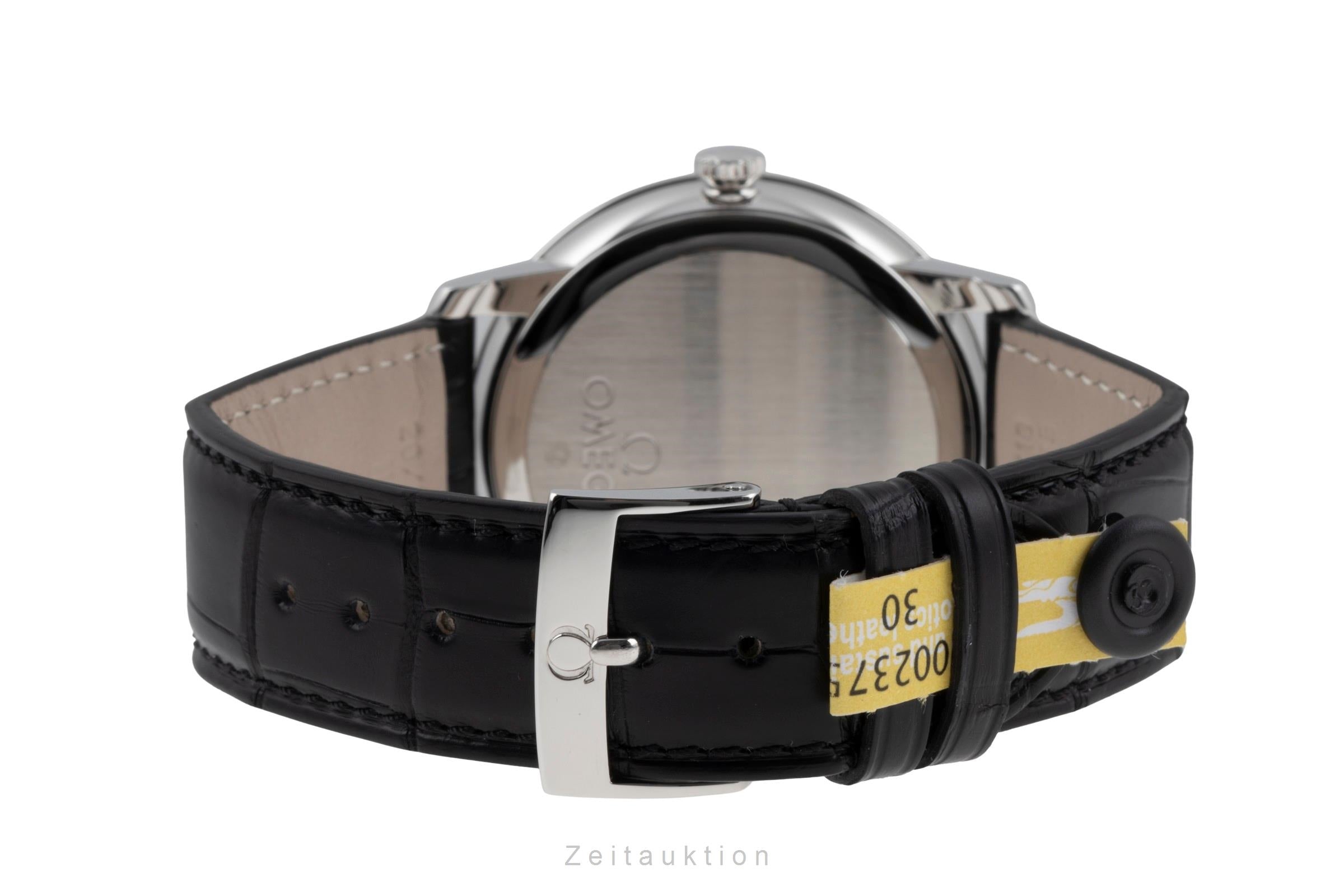 Omega De Ville steel automatic men's watch 424.13.40.20.03.001 LP: 3500EUR  [2505237]