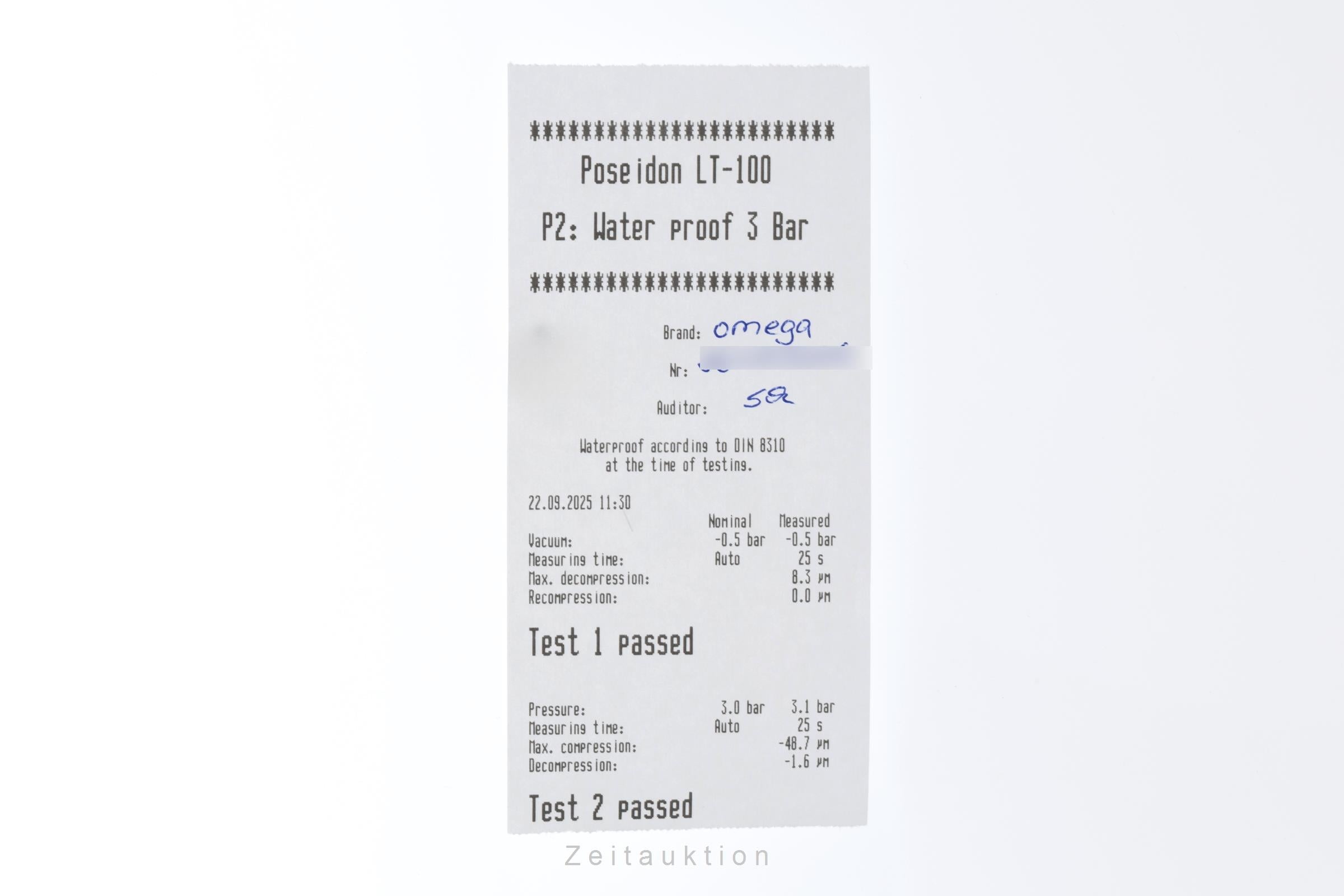 Omega De Ville steel automatic men's watch 424.13.40.20.03.001 LP: 3500EUR  [2505237]