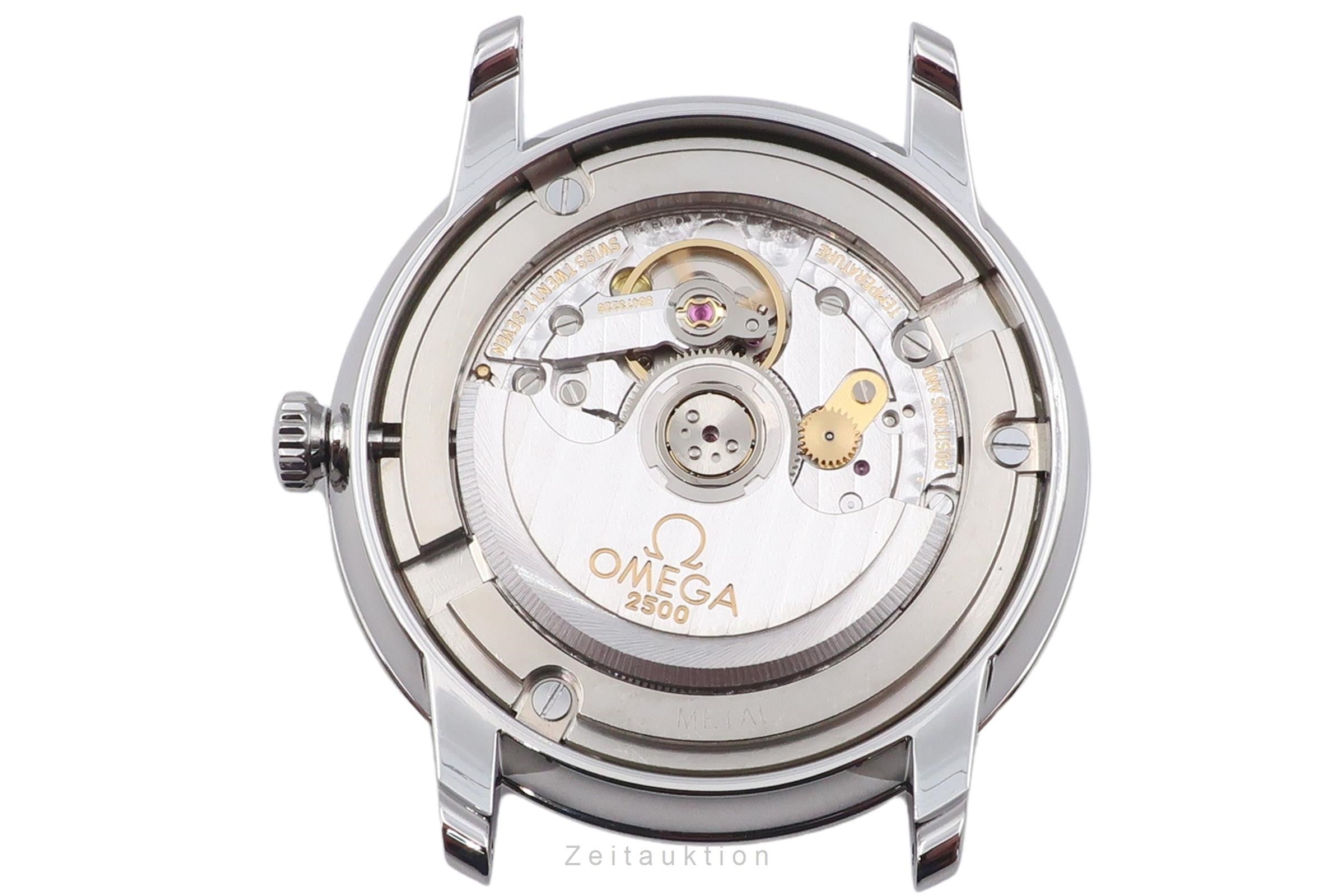 Omega De Ville steel automatic men's watch 424.13.40.20.03.001 LP: 3500EUR  [2505237]
