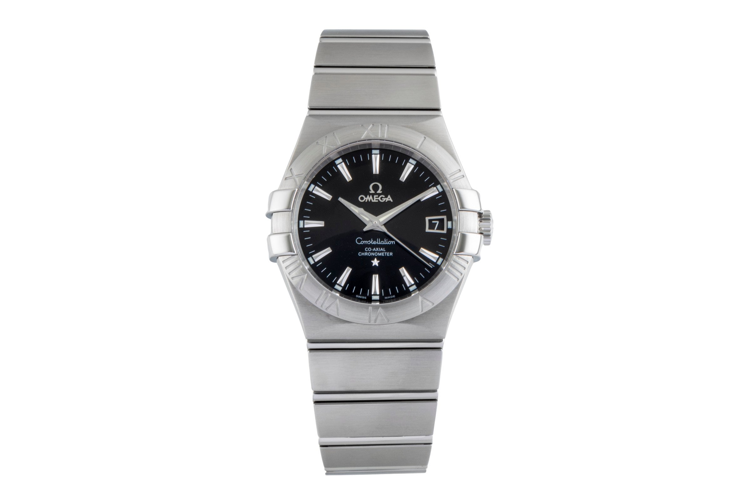 Omega Constellation steel automatic men's watch 123.10.35.20.01.001  [2505238]