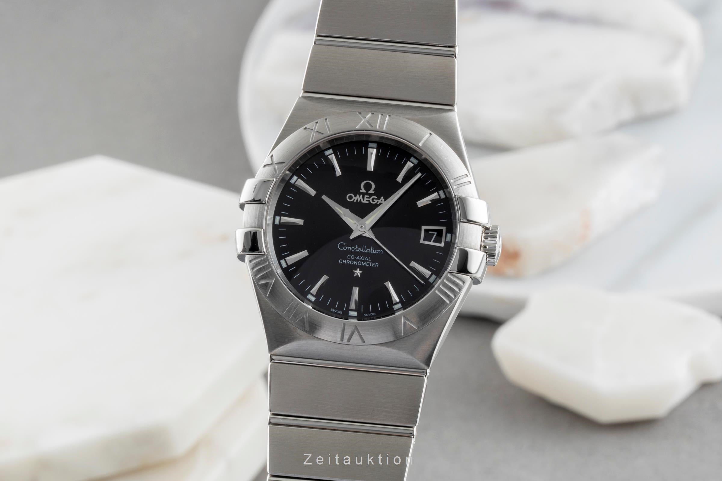 Omega Constellation steel automatic men's watch 123.10.35.20.01.001  [2505238]