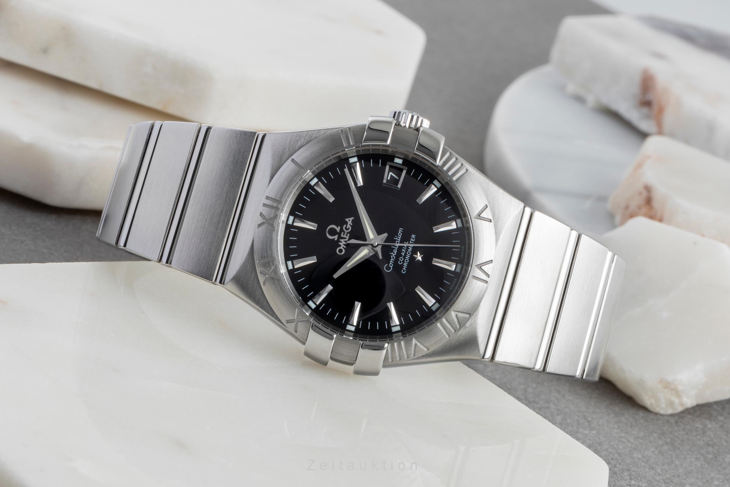 Omega Constellation steel automatic men's watch 123.10.35.20.01.001  [2505238]