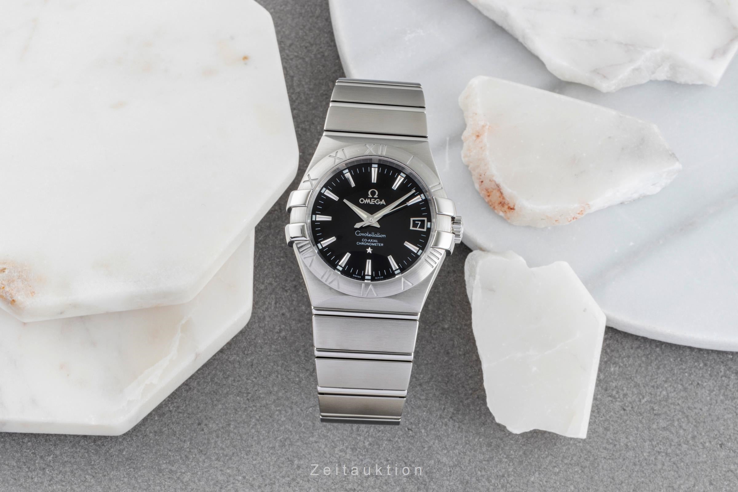 Omega Constellation steel automatic men's watch 123.10.35.20.01.001  [2505238]